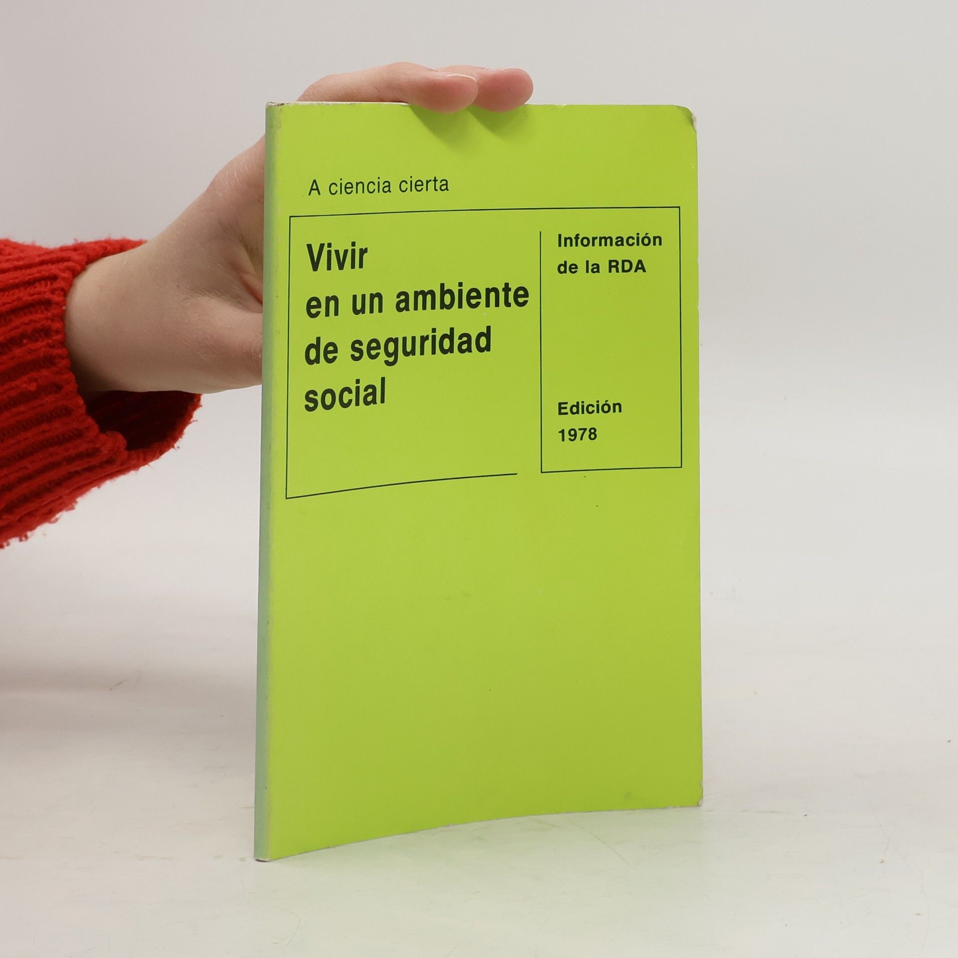 Kolektiv autorů Vivir en un ambiente de seguridad social