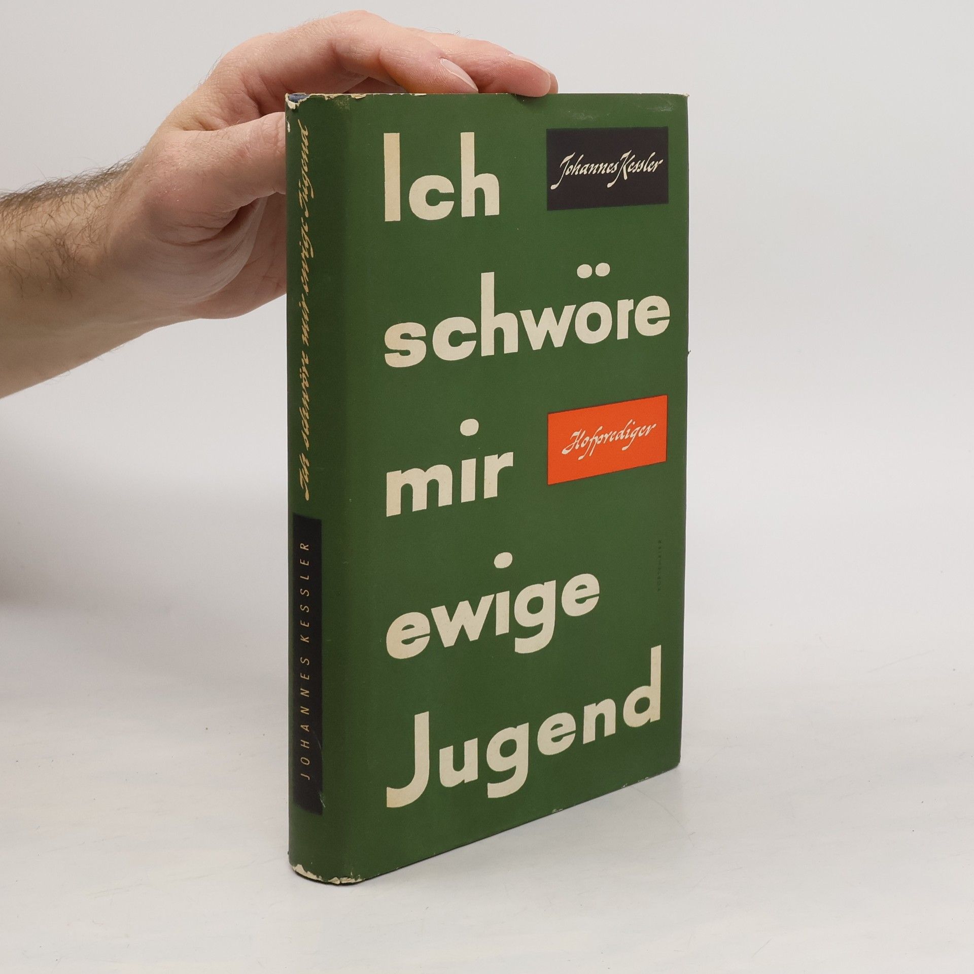 Johannes Kessler Ich schwöre mir ewige Jugend