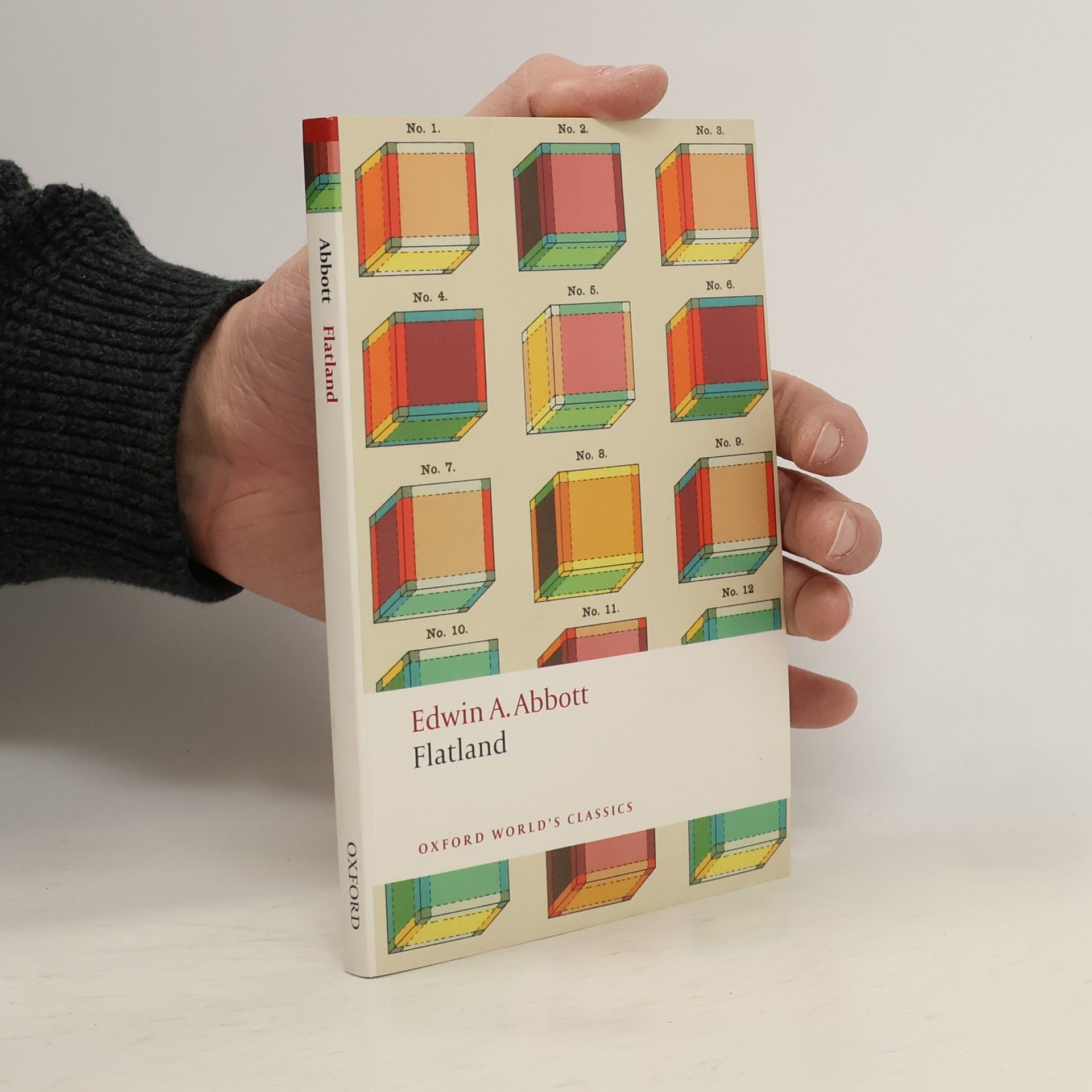 Edwin Abbott Abbott Flatland. Flächenland, englische Ausgabe