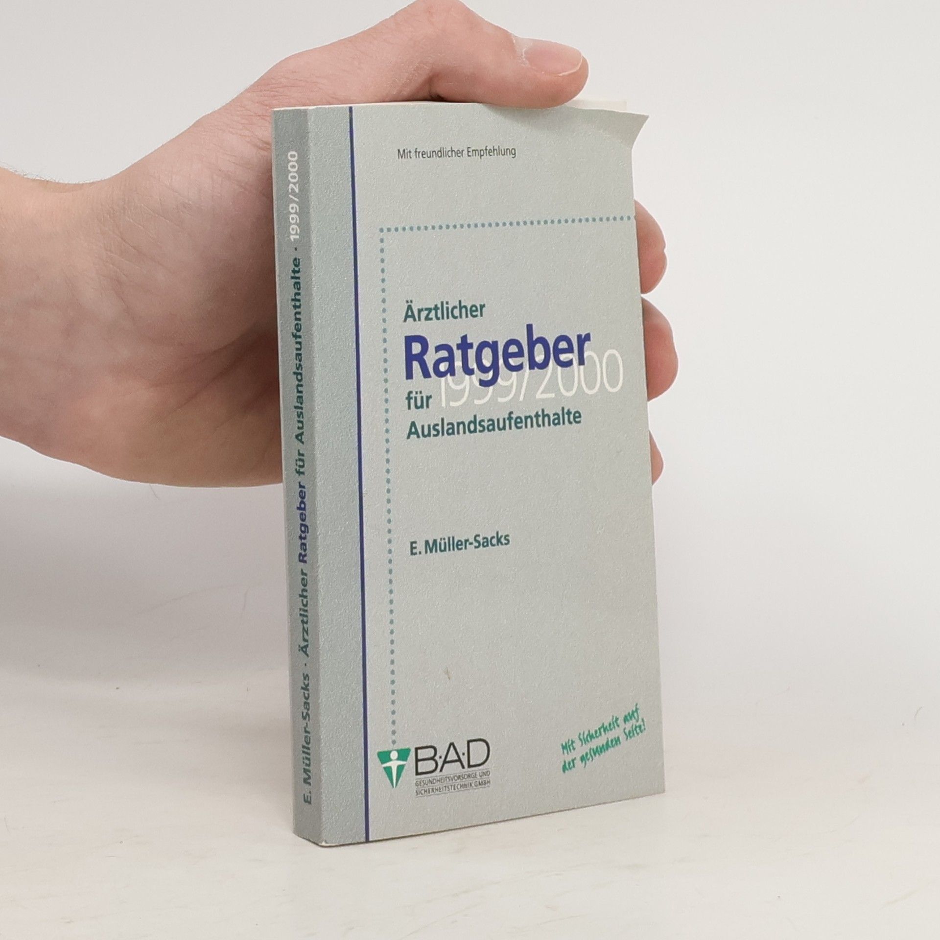 Ärztlicher Ratgeber für Auslandsaufenthalte