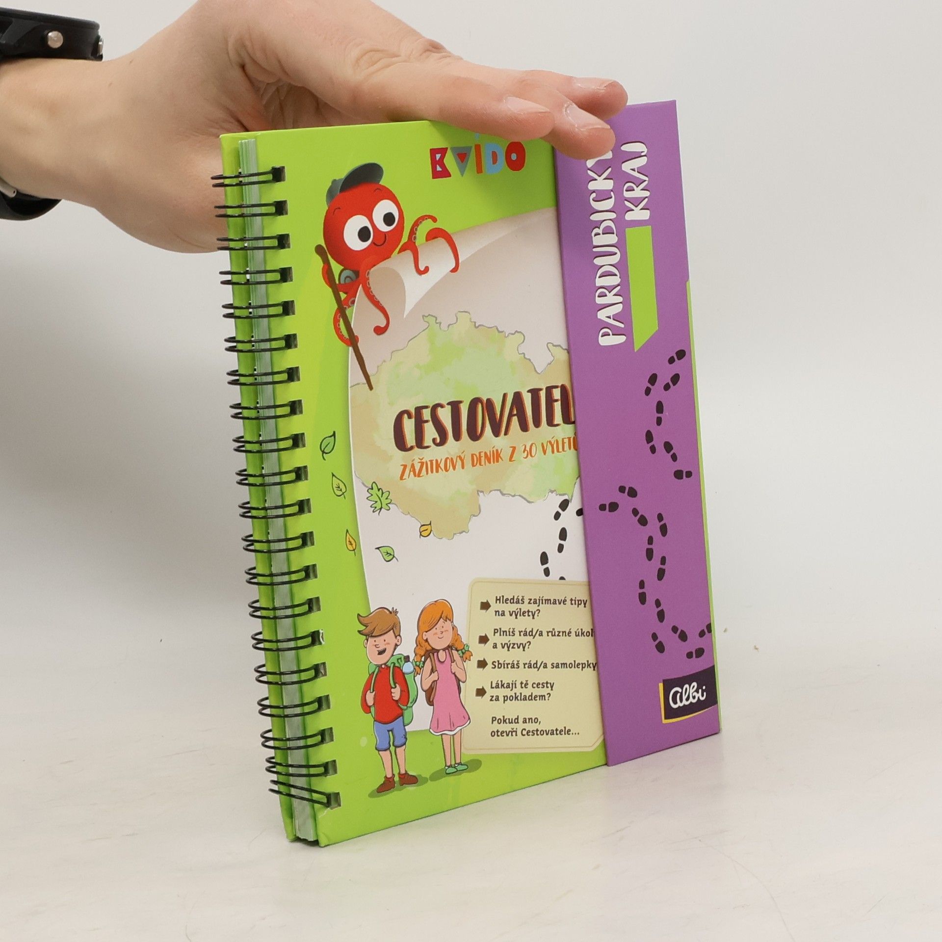 Kolektív autorov Cestovatel: zážitkový deník z 30 výletů. Pardubický kraj