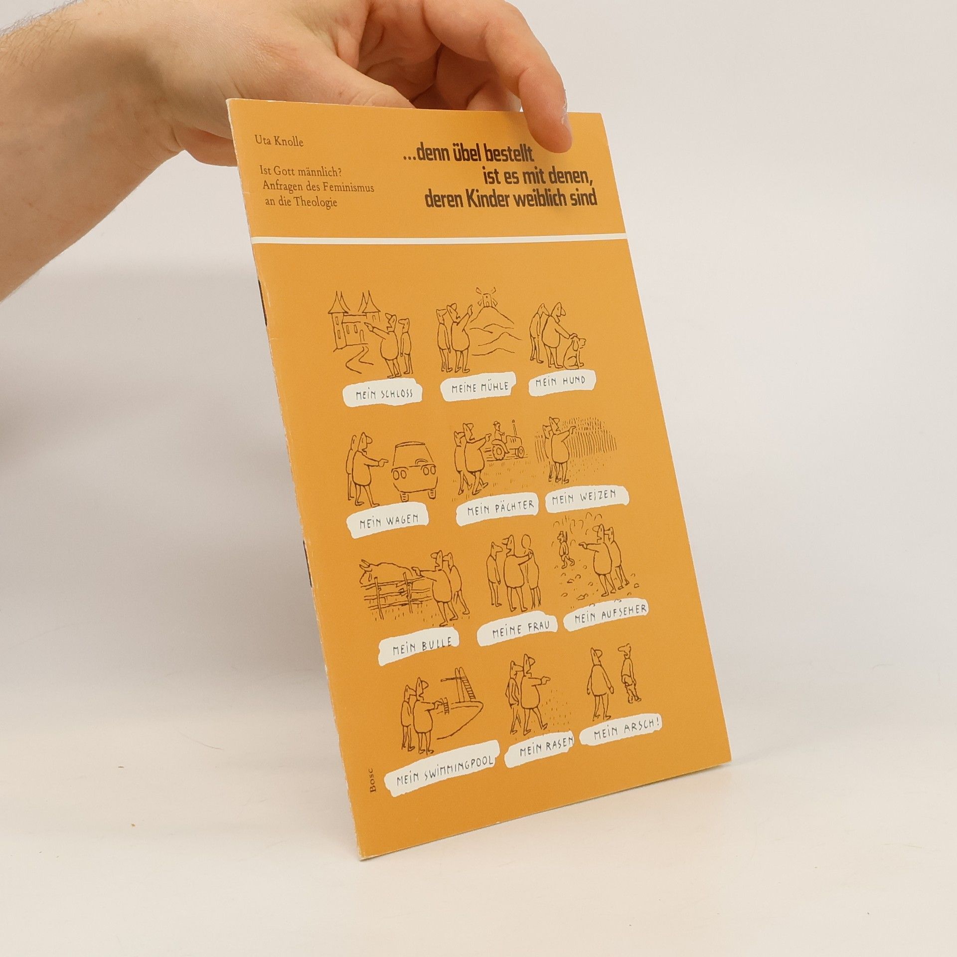 Uta Knolle ... denn übel bestellt ist es mit denen, deren Kinder weiblich sind