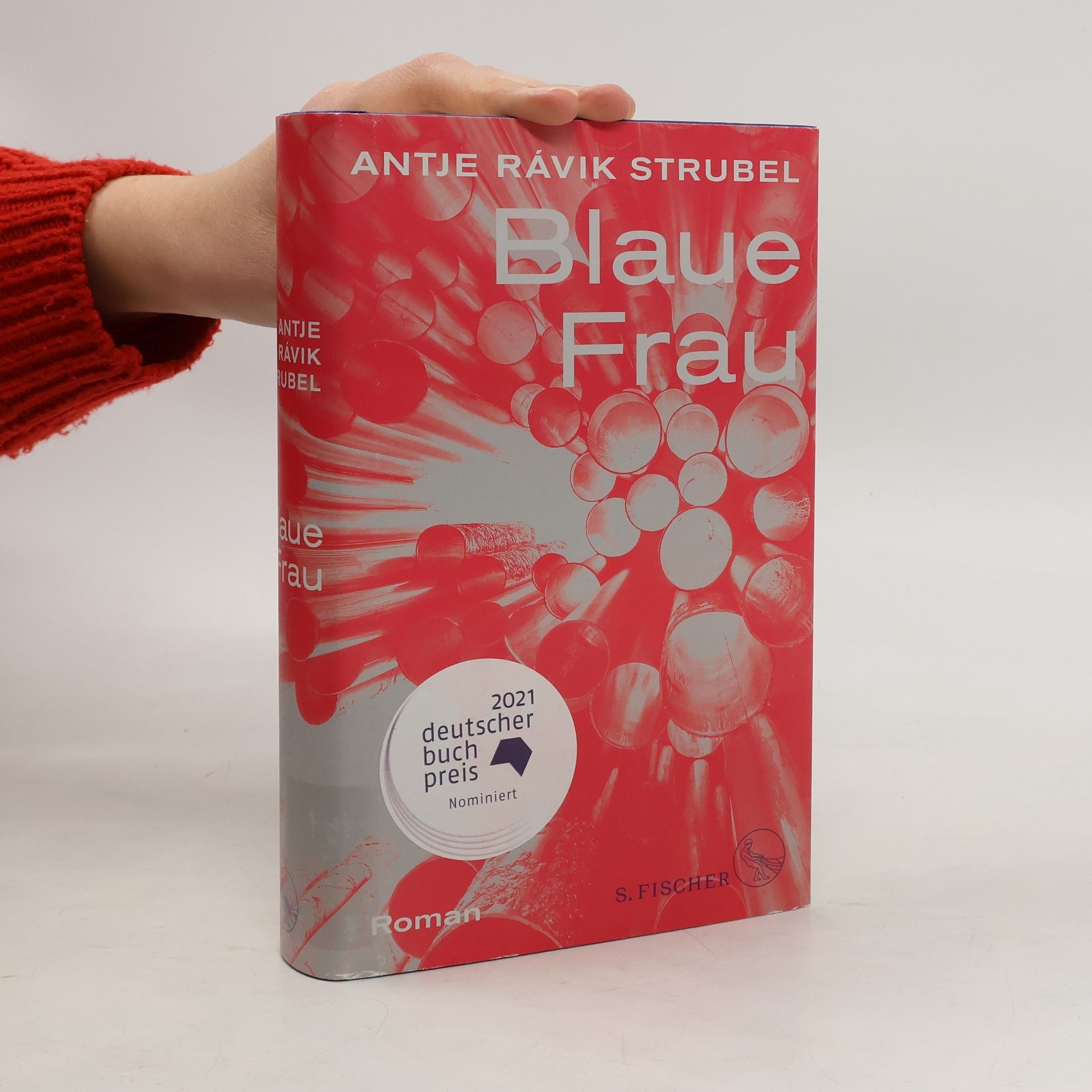 Blaue Frau
