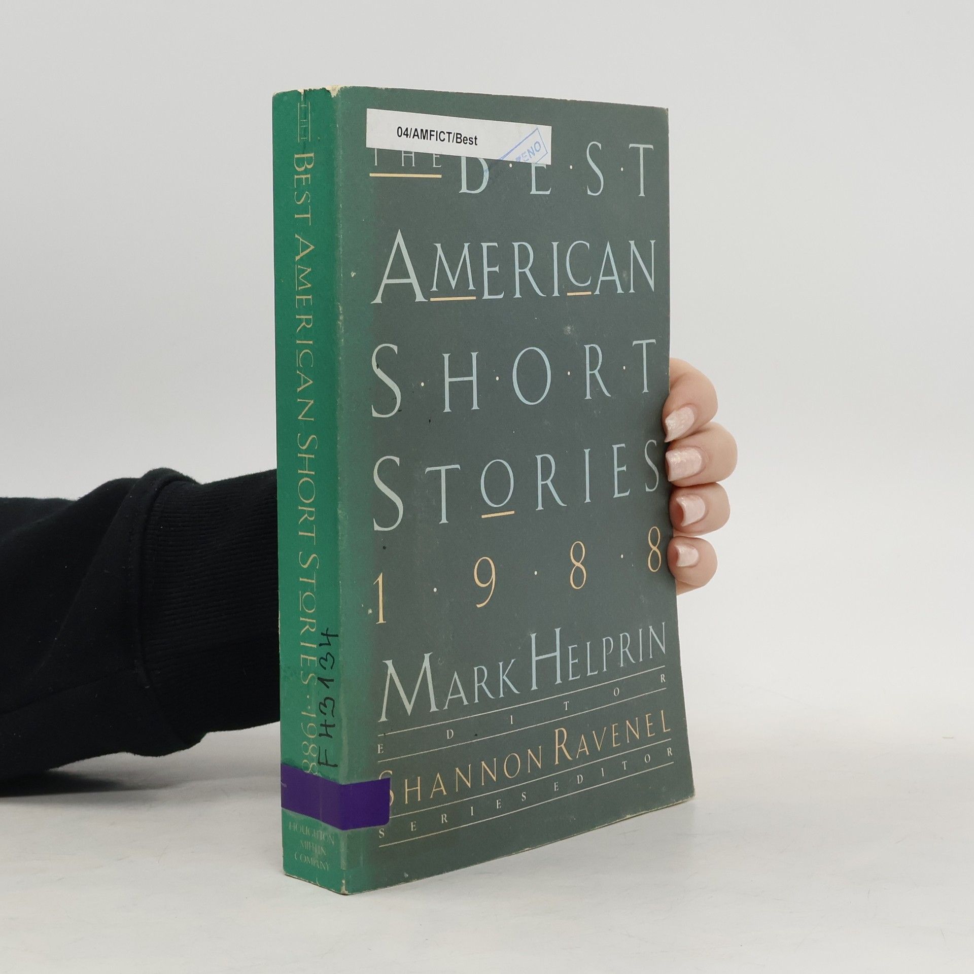 Mark Helprin Best American Short Stories, 1988