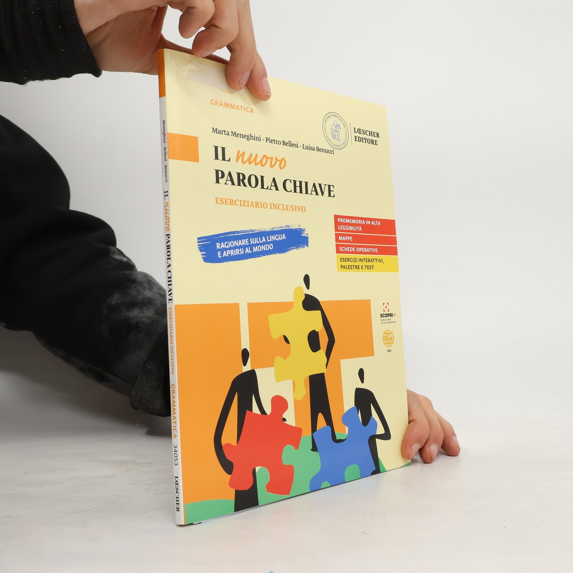 Grammatica: Il nuovo Parola chiave. Ragionare sulla lingua e aprirsi al mondo. Eserciziario inclusivo. Per le Scuole superiori