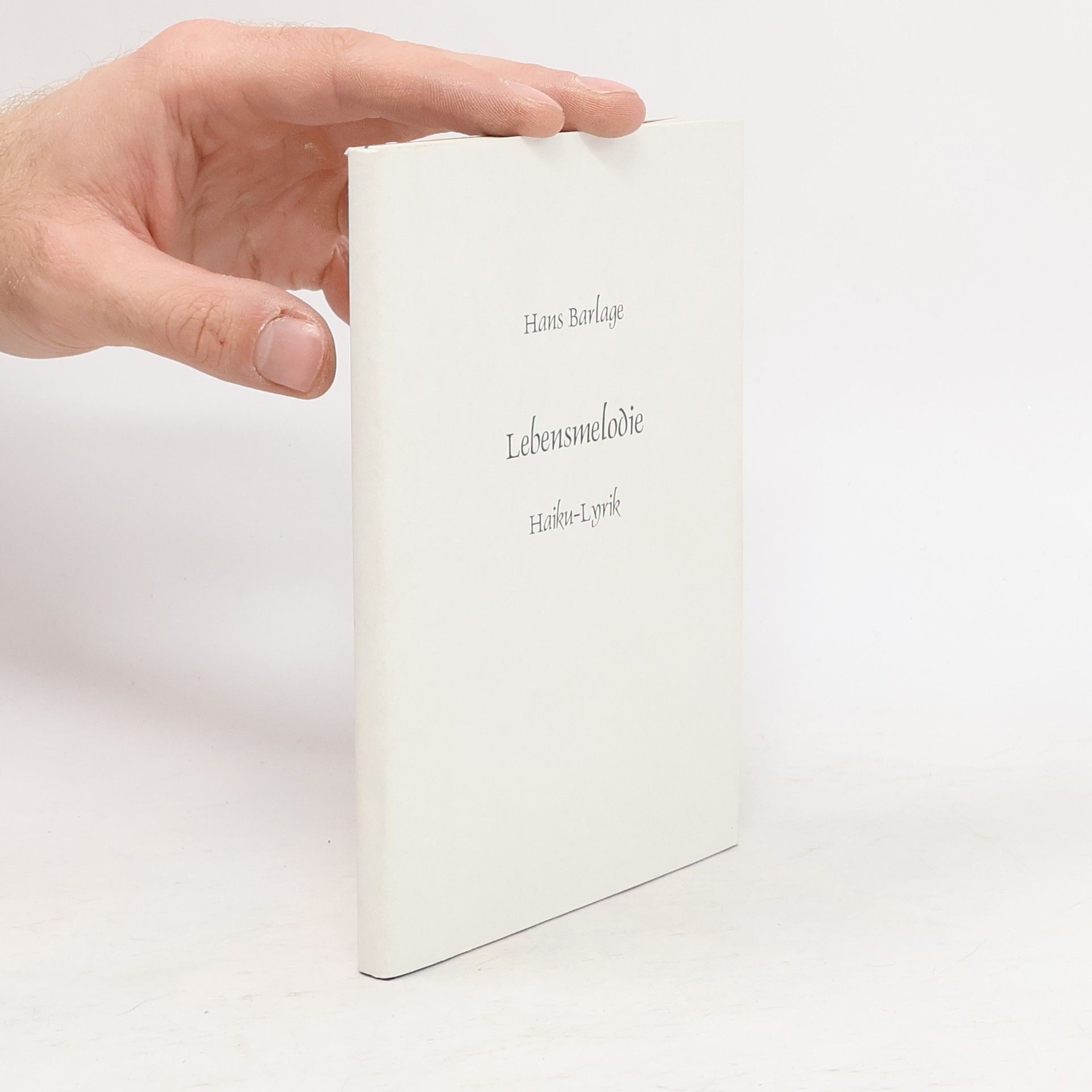 Hans Barlage Lebensmelodie