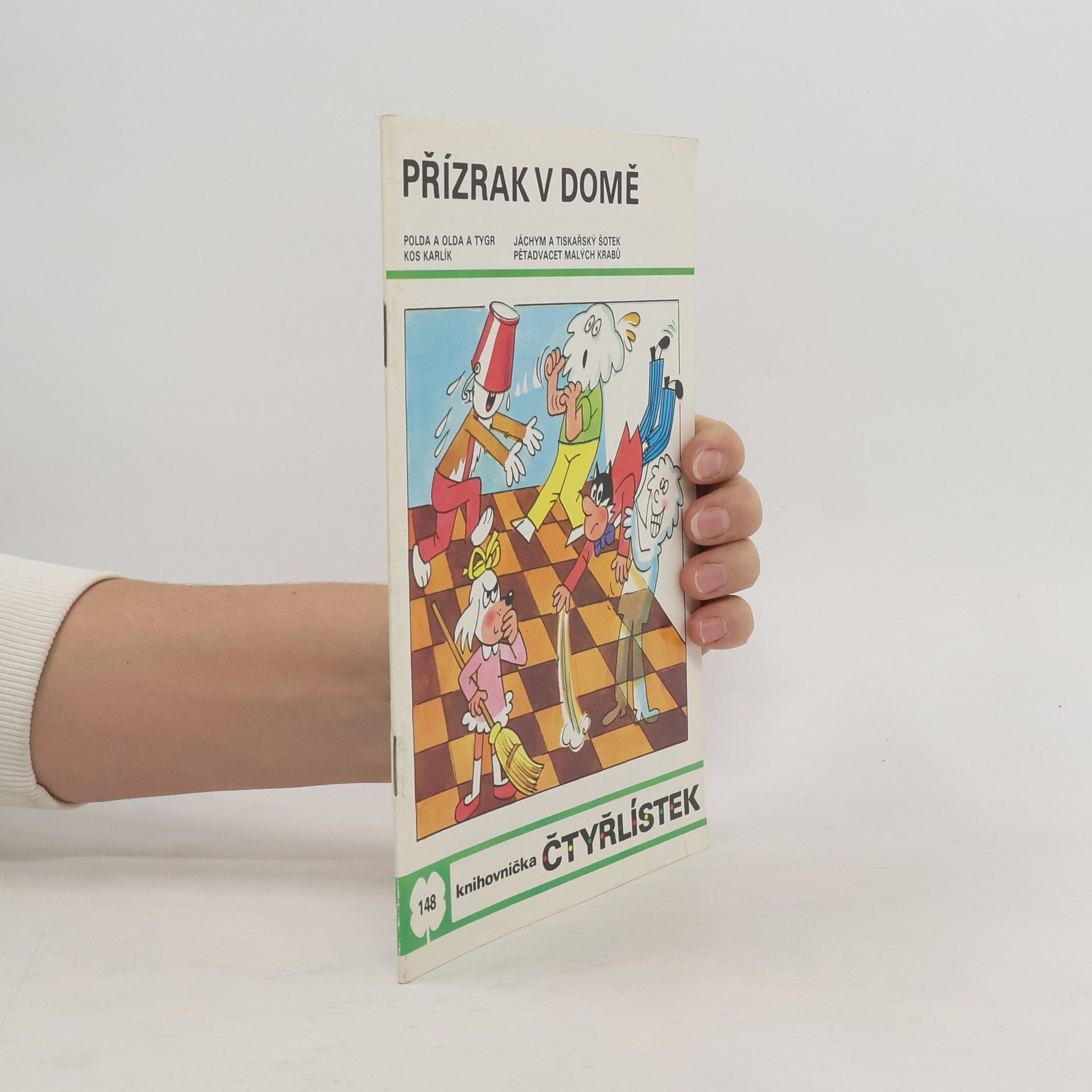 Jaroslav Němeček Čtyřlístek 148. Přízrak v domě