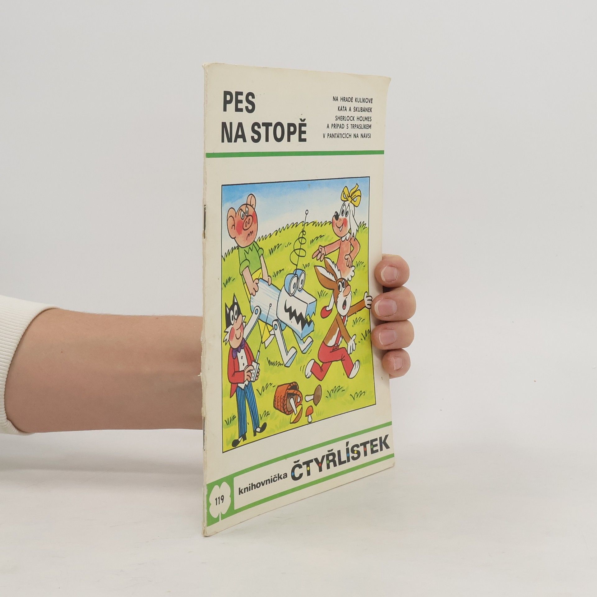 Ljuba Štíplová Čtyřlístek 119. Pes na stopě