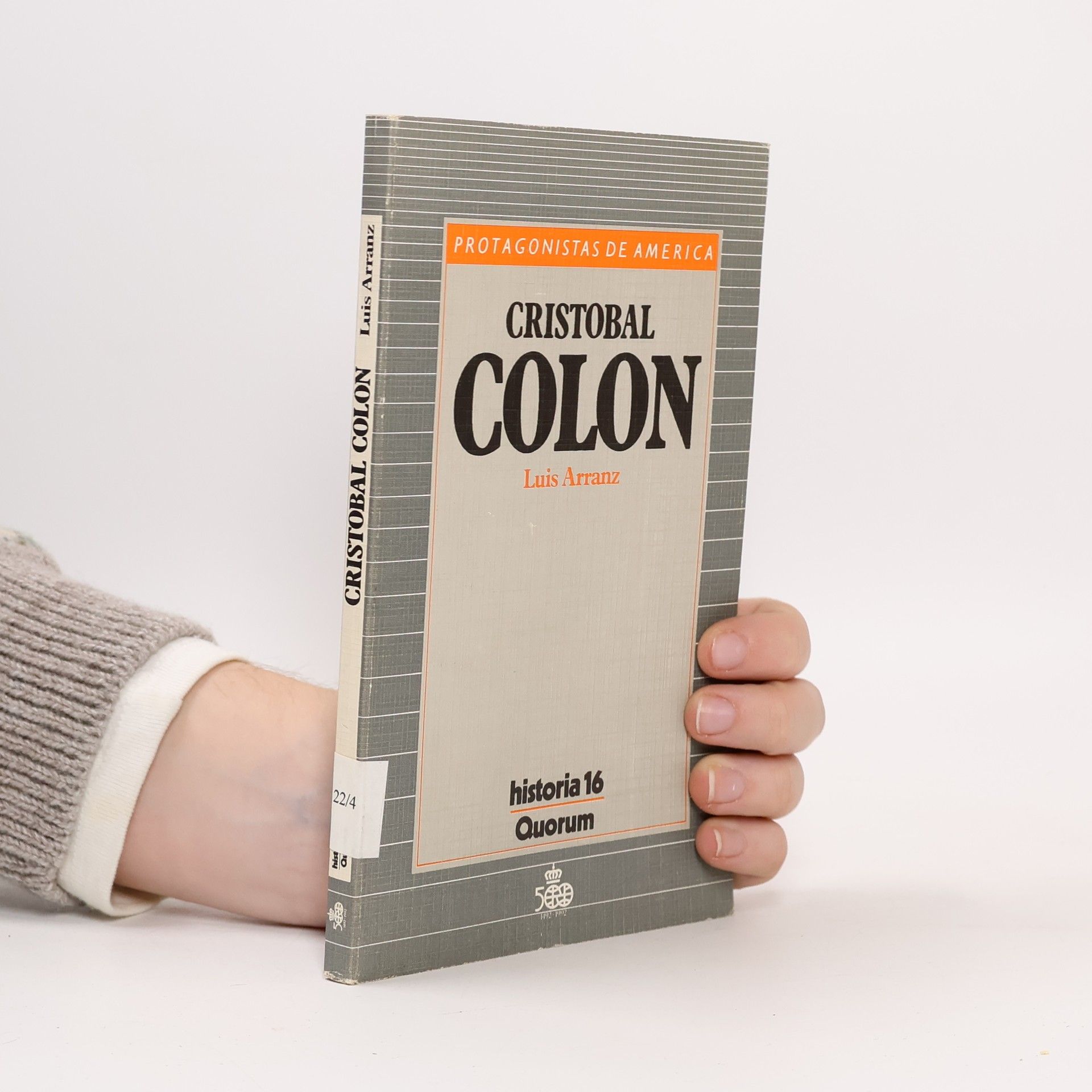 Luis Arranz Cristobal Colon. Historia 16