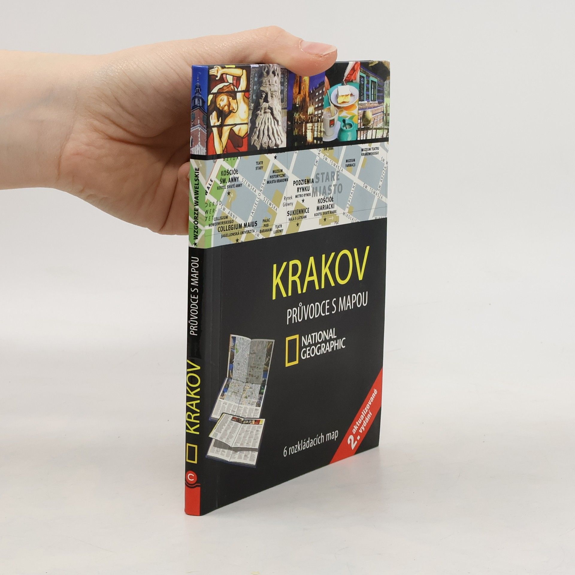 Hélène Le Tac Krakov - průvodce s mapou