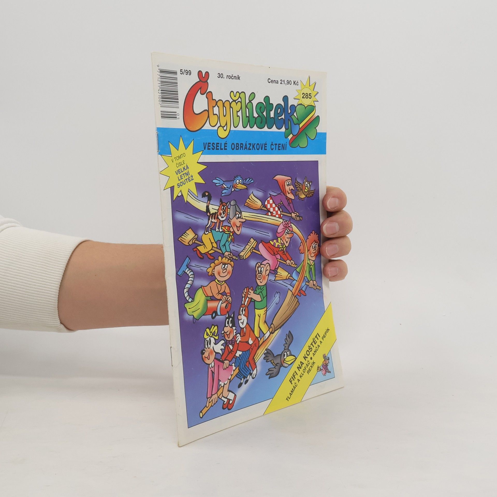 AA.VV. Čtyřlístek 285. 5/1999. Fifi na koštěti