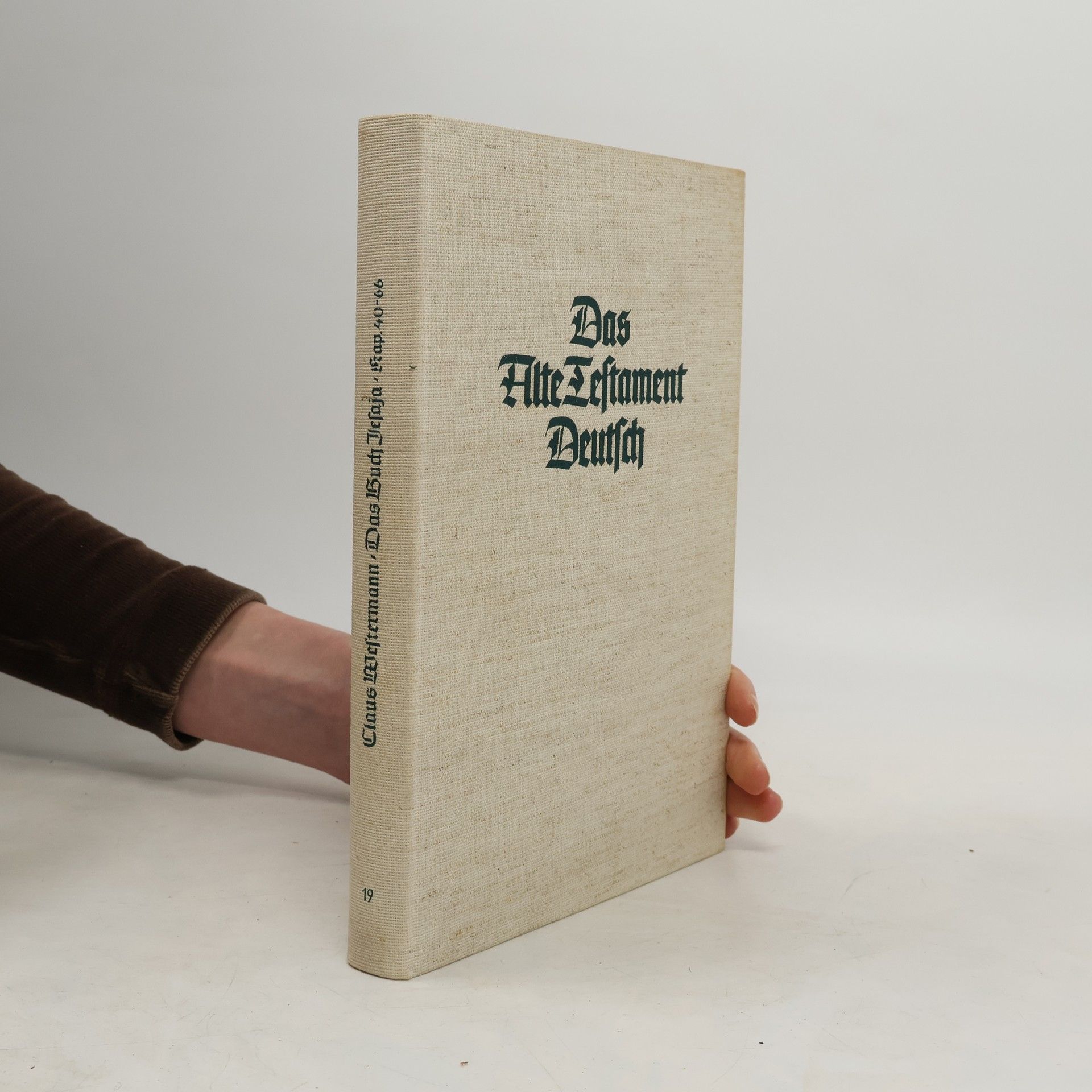 Collectif d'auteurs Das Alte Testament Deutsch 19