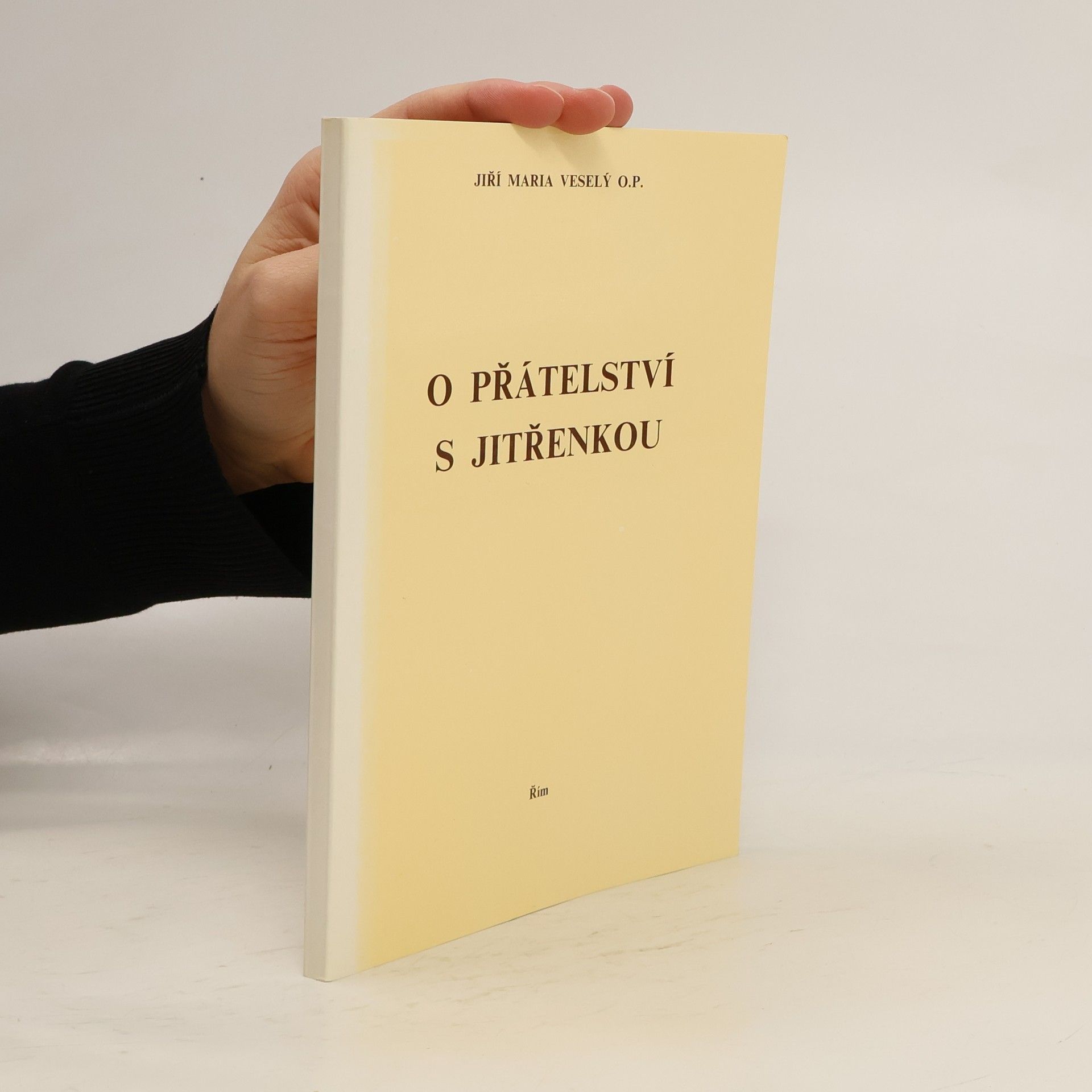 Jiří Maria Veselý O přátelství s Jitřenkou