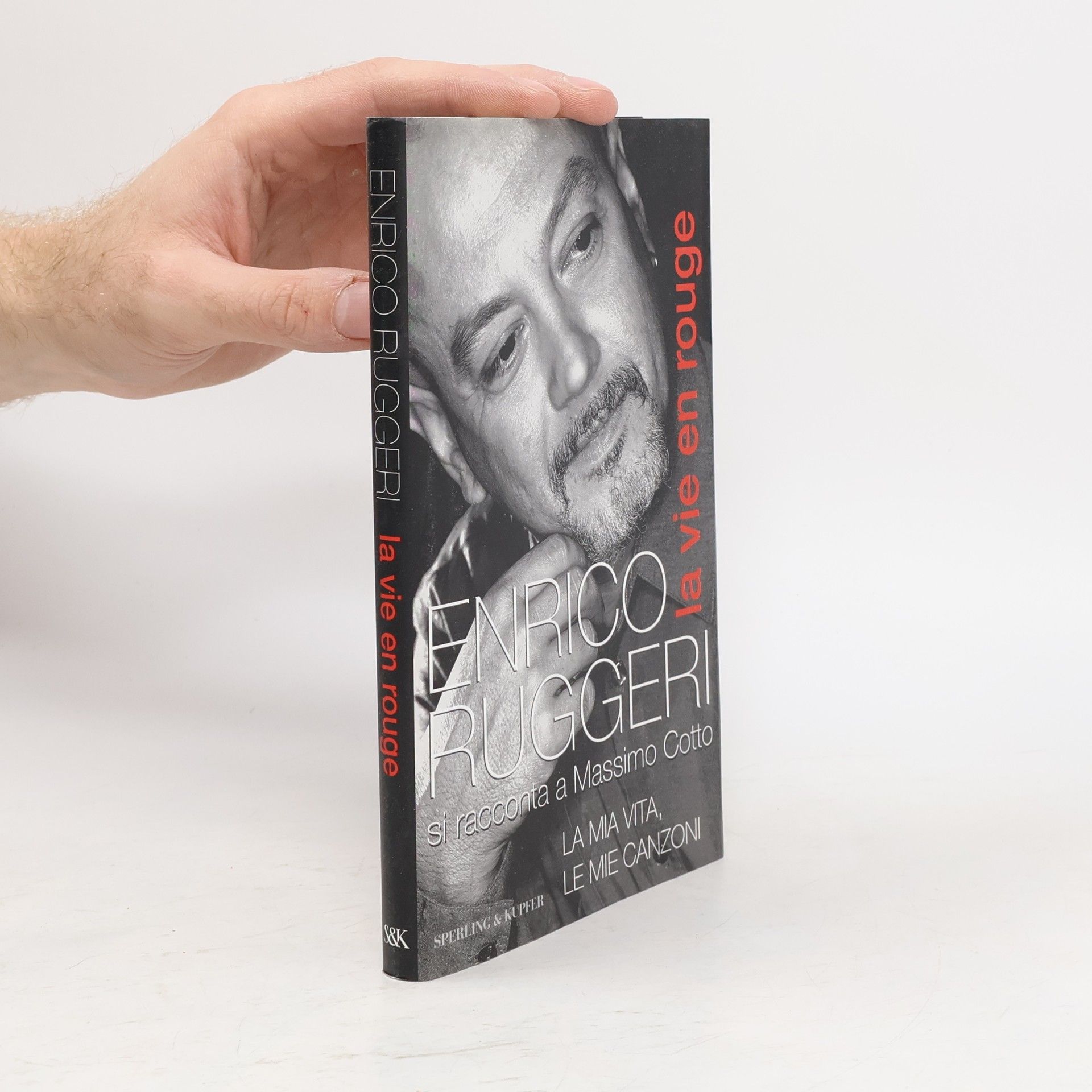 Enrico Ruggeri La vie en rouge