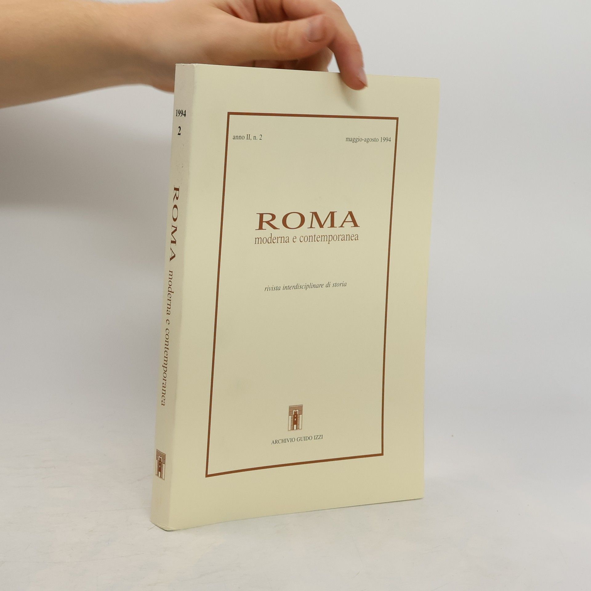 AA.VV. Roma moderna e contemporanea II, n. 2