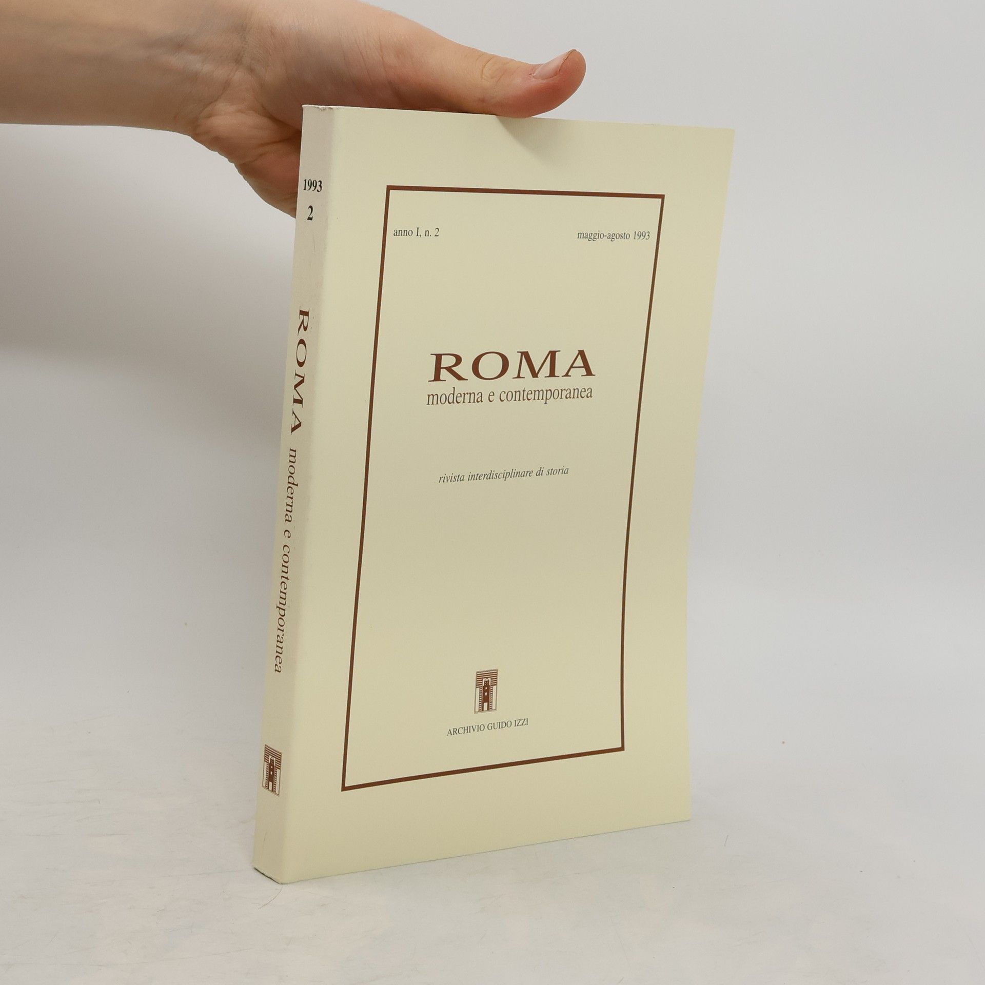 AA.VV. Roma moderna e contemporanea I, n. 2