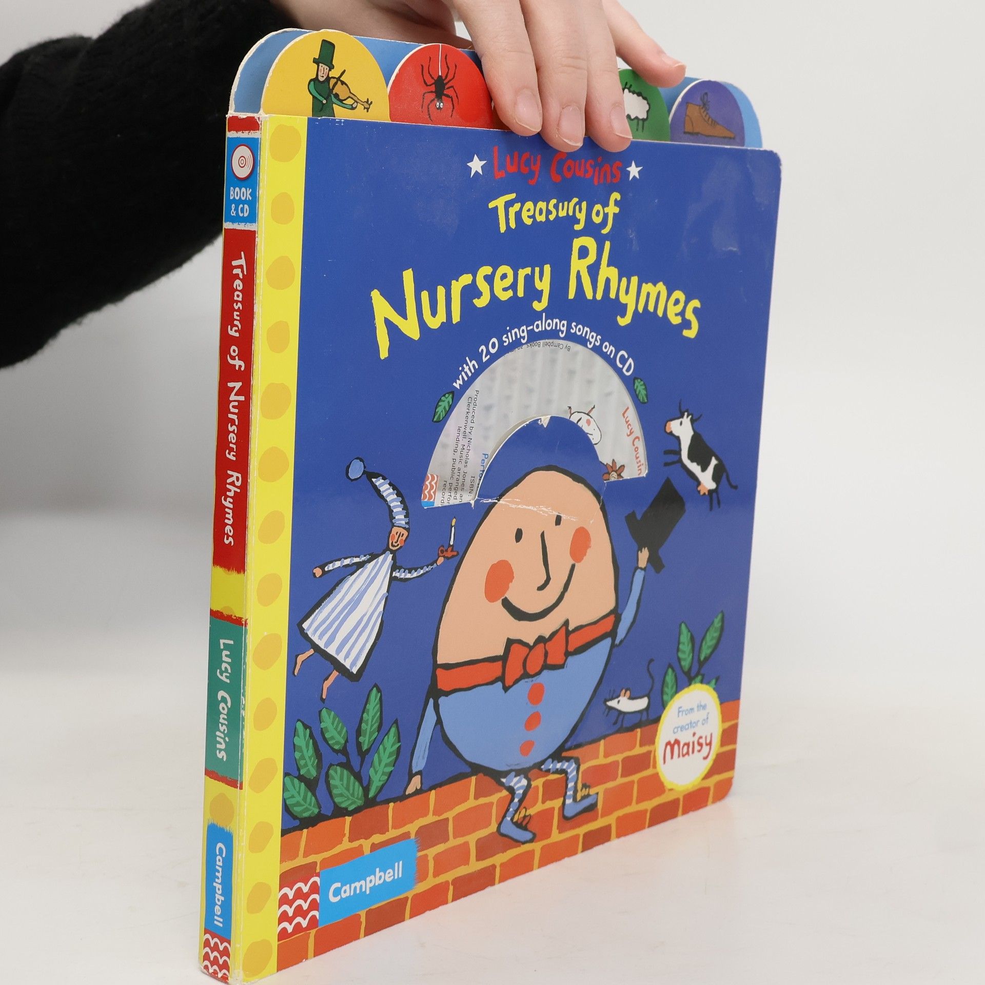 Lucy Cousins Lucy Cousins Treasury of Nursery Rhymes Book, w. Audio-CD