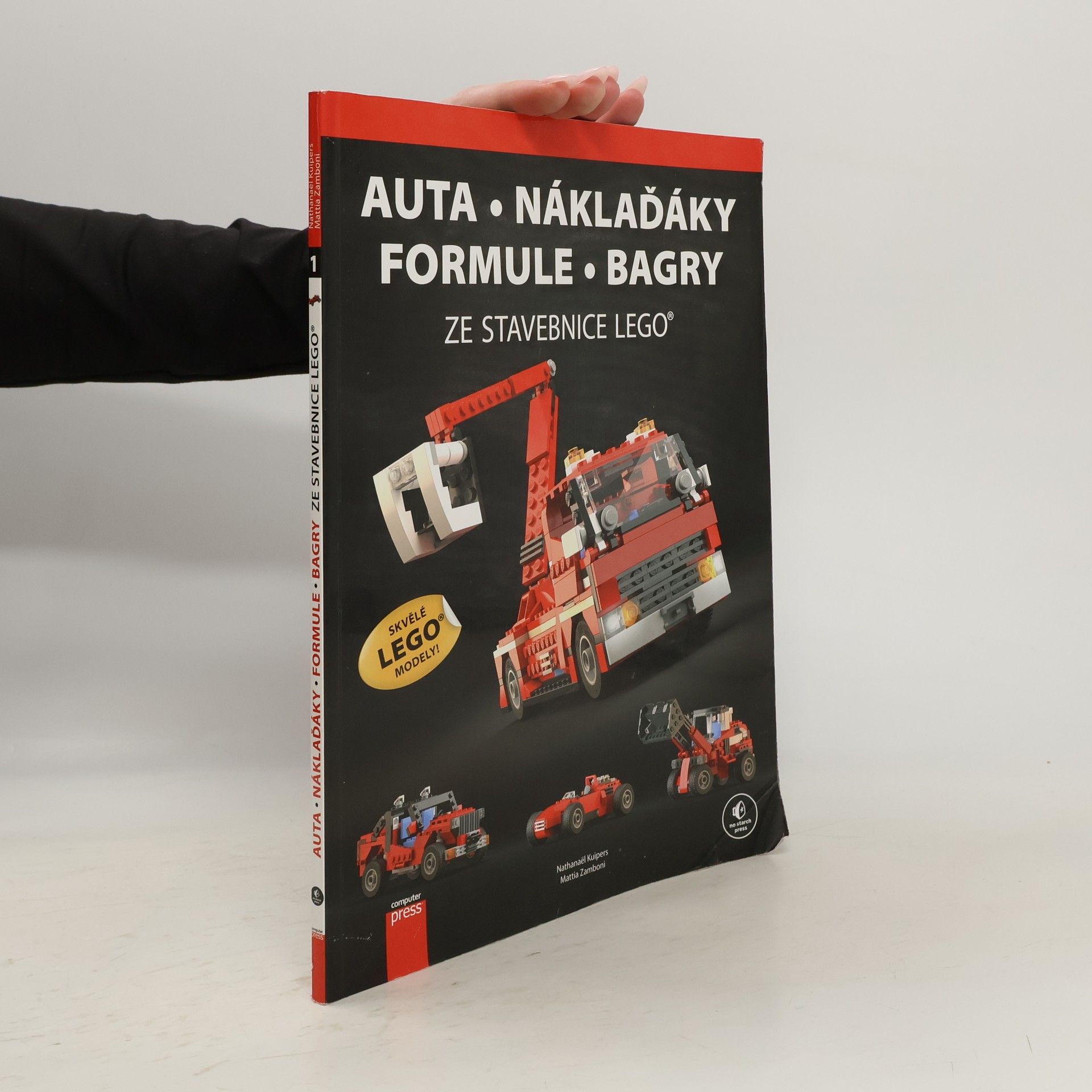 Nathanaël Kuipers Auta, náklaďáky, formule, bagry ze stavebnice LEGO