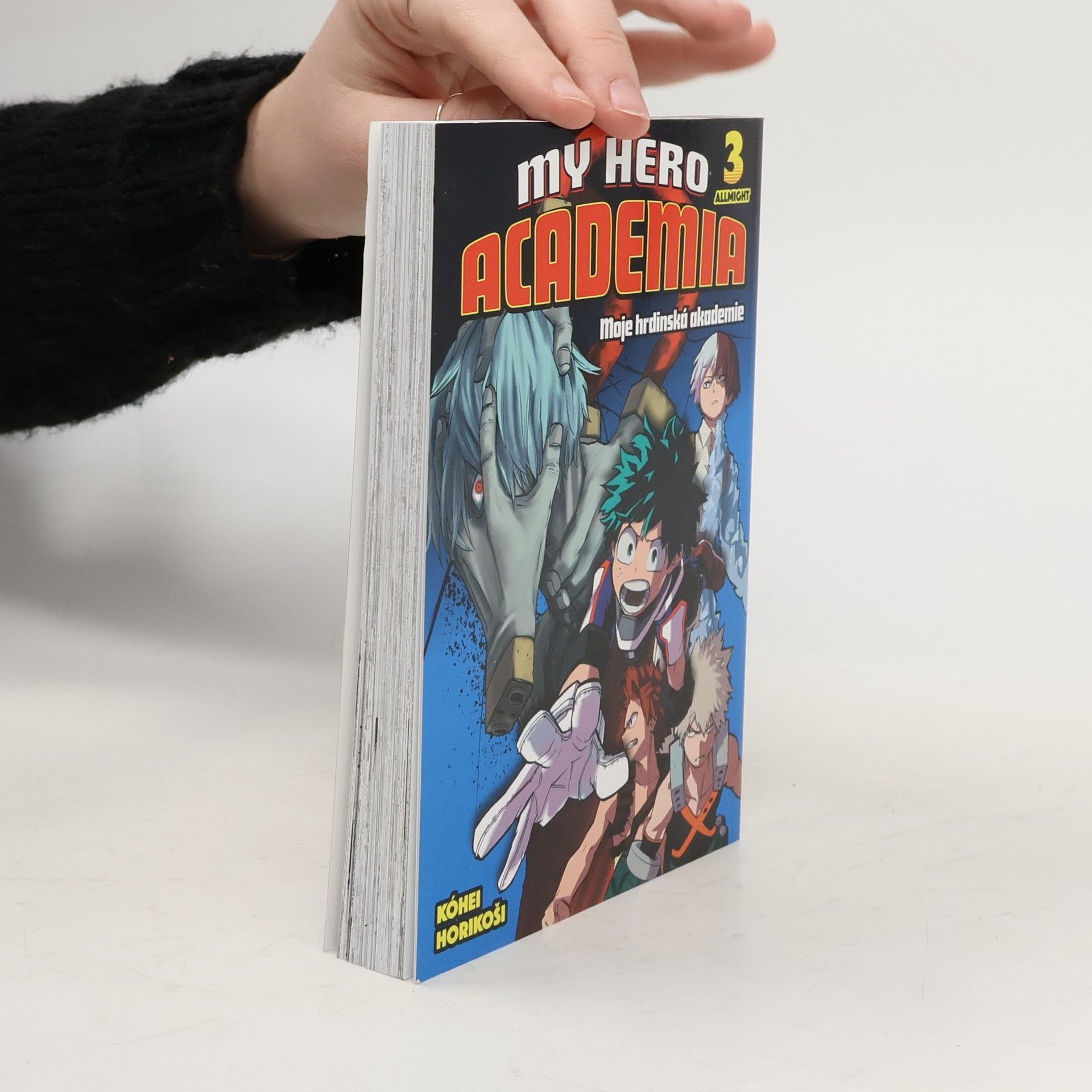 Kohei Horikoshi My hero academia. Moje hrdinská akademie. 3, Allmight