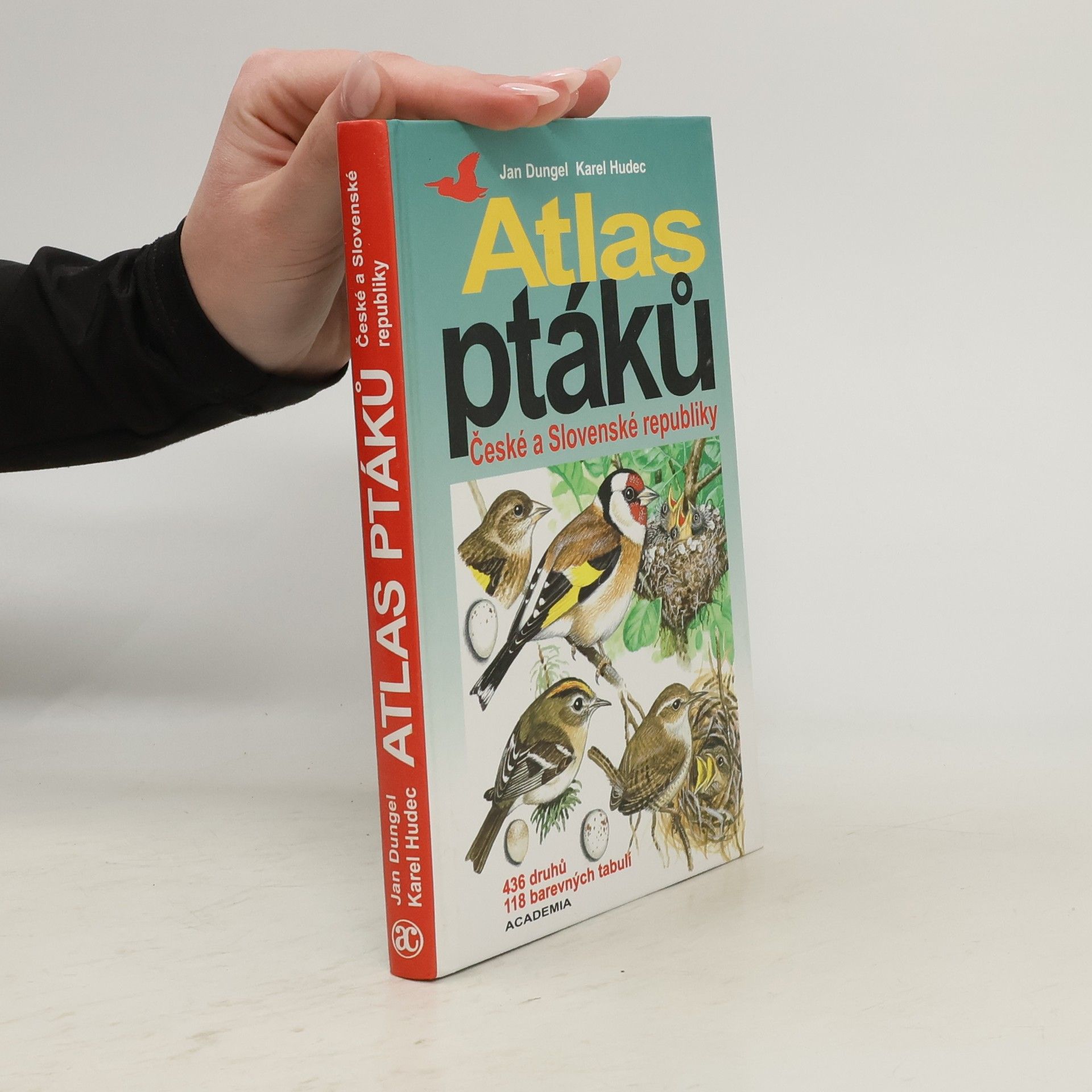 Jan Dungel Atlas ptáků České a Slovenské republiky