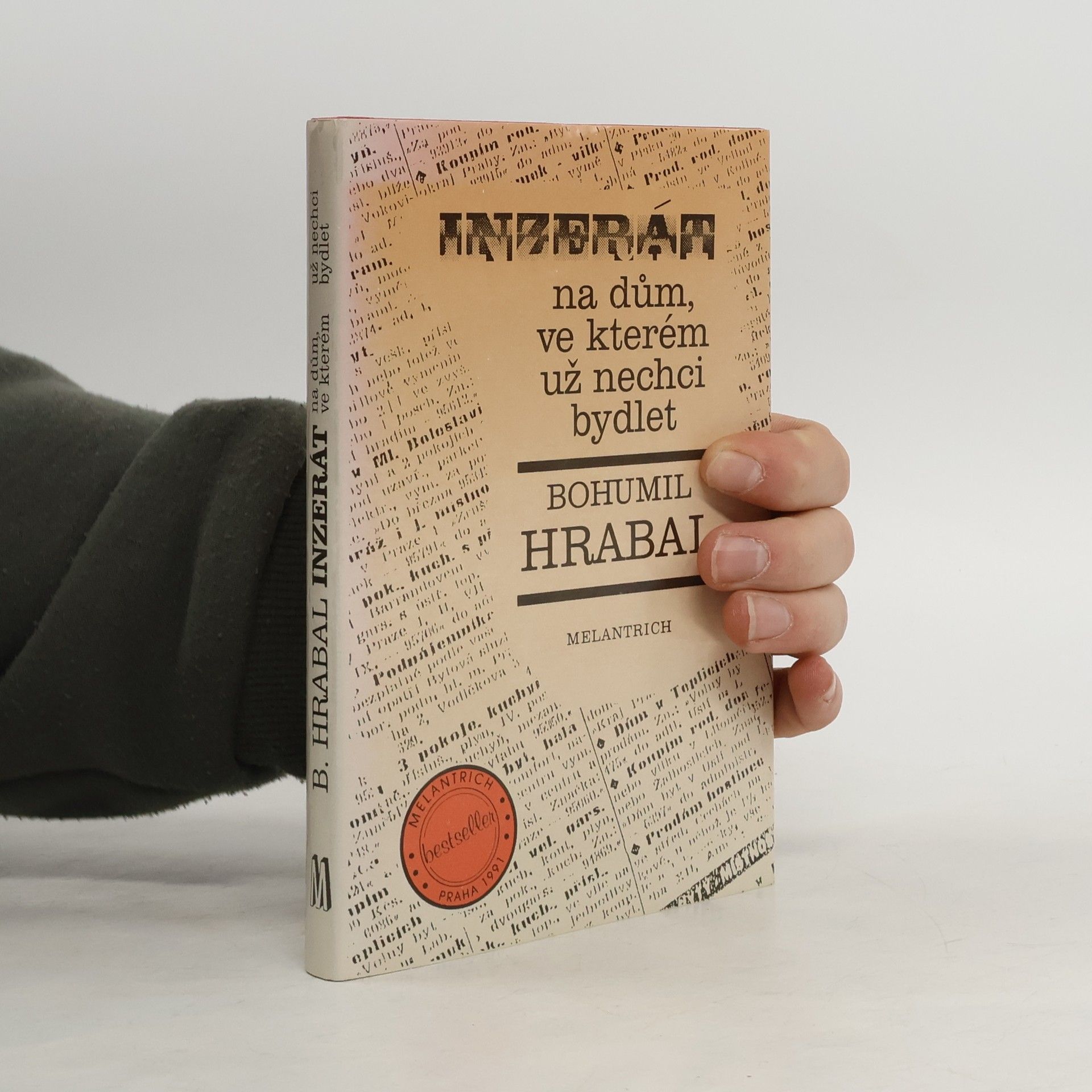 Bohumil Hrabal Inzerát na dům, ve kterém už nechci bydlet