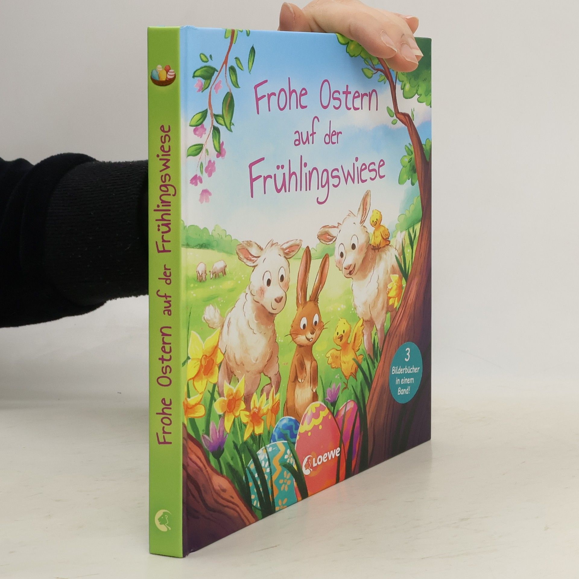 Loewe Ostern Frohe Ostern auf der Frühlingswiese
