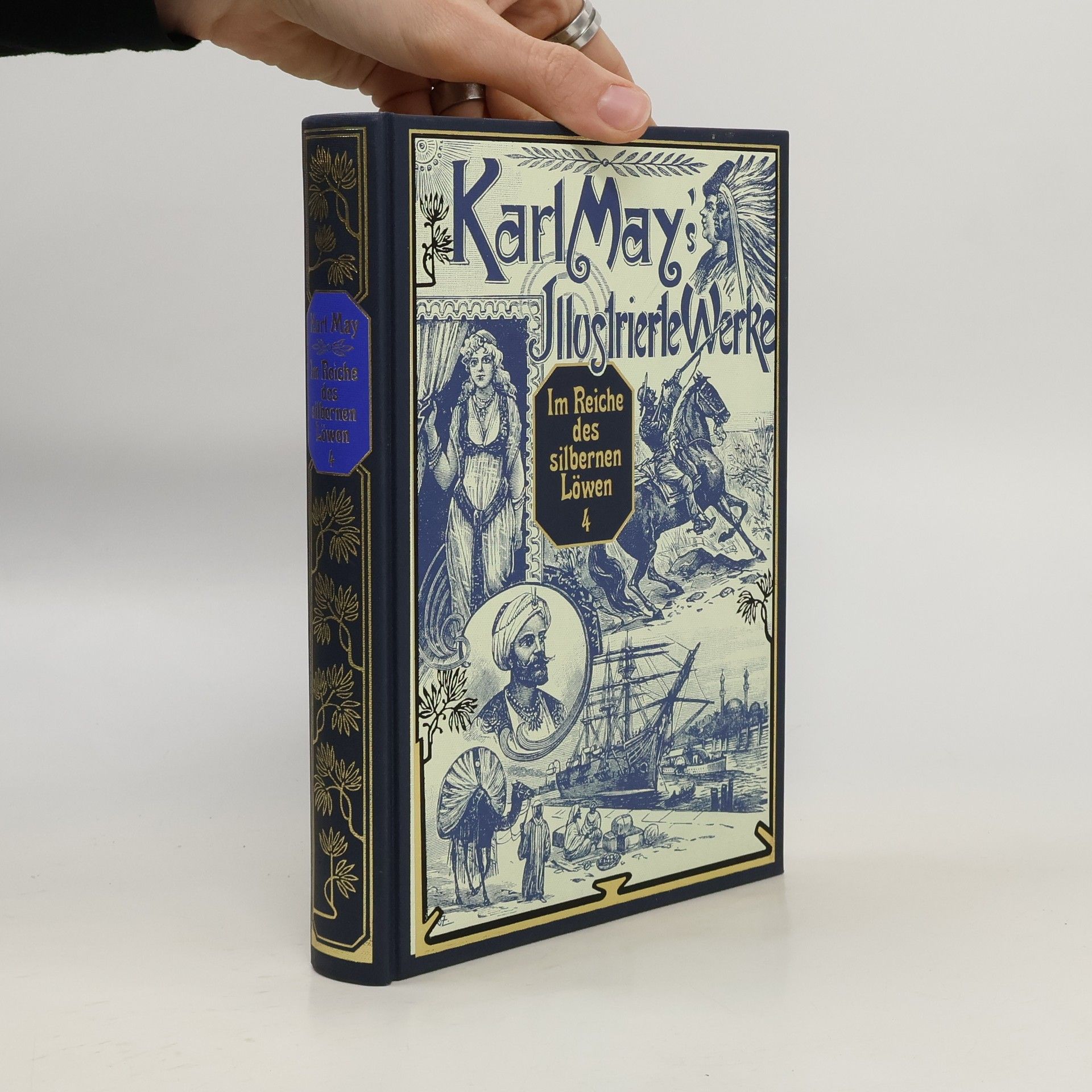 Karl May Karl May's Illustrierte Werke. Im Reiche des silbernen Löwen 4