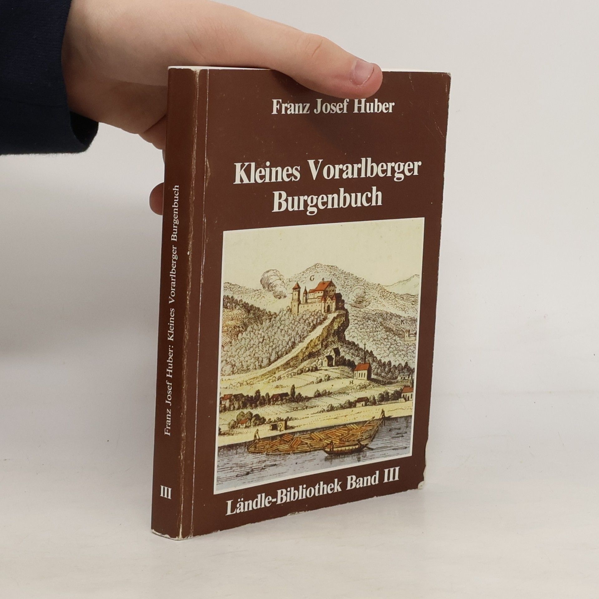 Franz Josef Huber Kleines Vorarlberger Burgenbuch