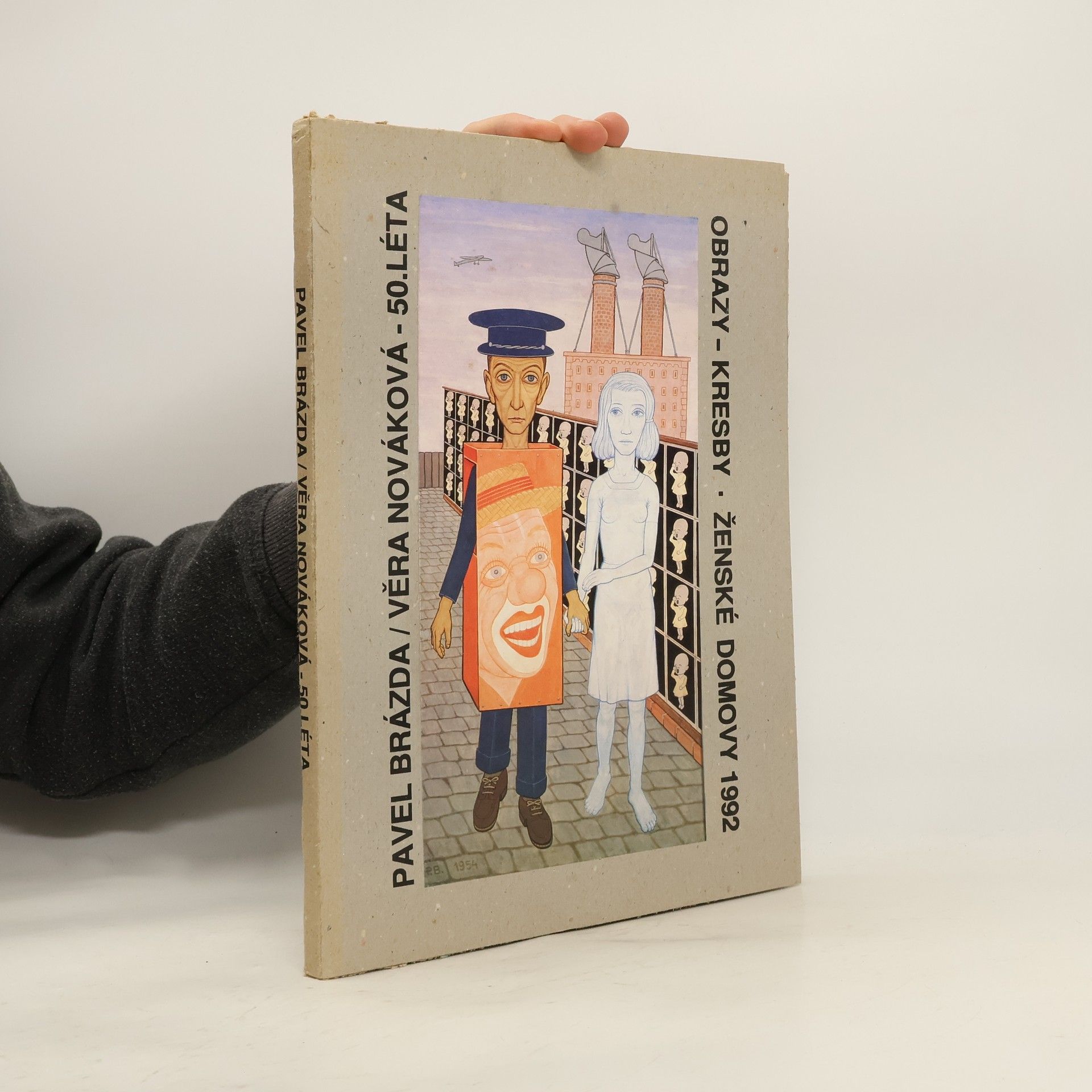 Pavel Brázda / Věra Nováková - 50. léta - obrazy, kresby