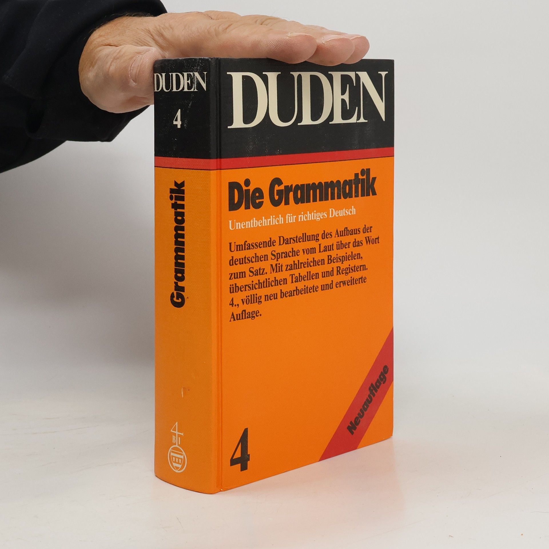 Gerhard Augst Duden. Band 4, Grammatik der deutschen Gegenwartssprache