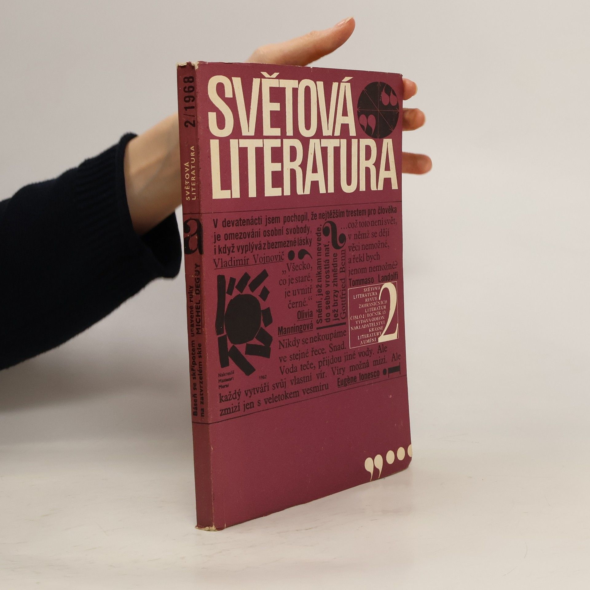 Kolektiv autorů Světová literatura 2/1968