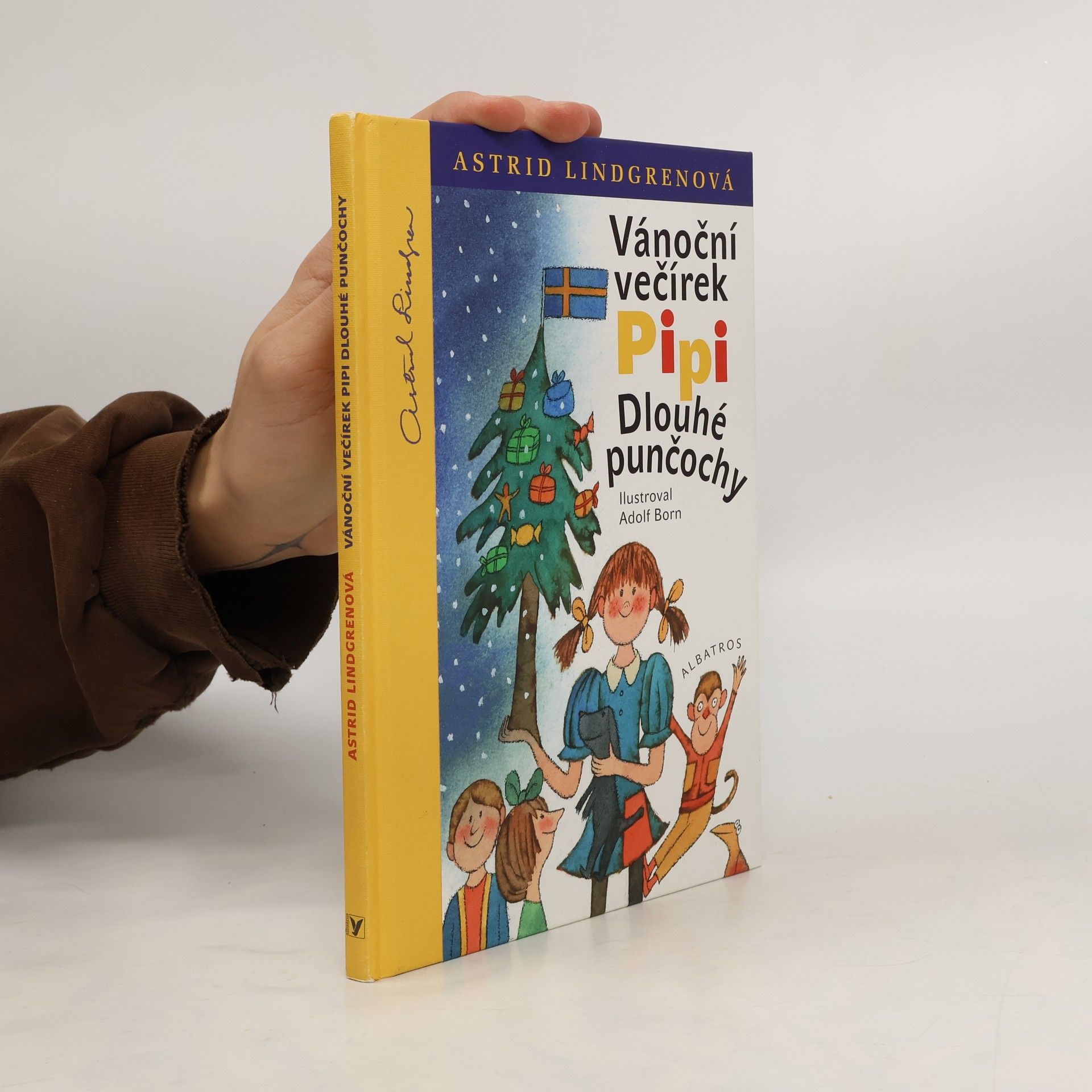 Astrid Lindgren Vánoční večírek Pipi Dlouhé punčochy