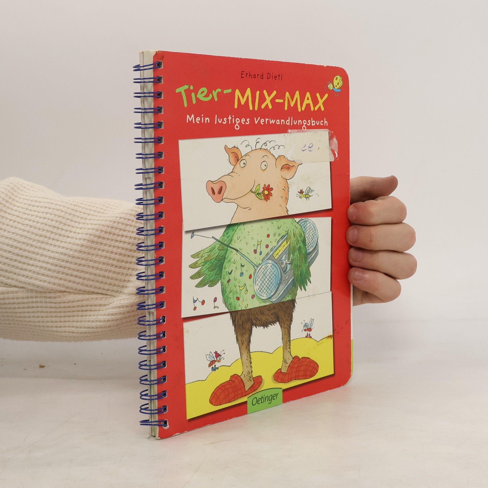 Erhard Dietl Tier-Mix-Max. Mein lustiges Verwandlungsbuch