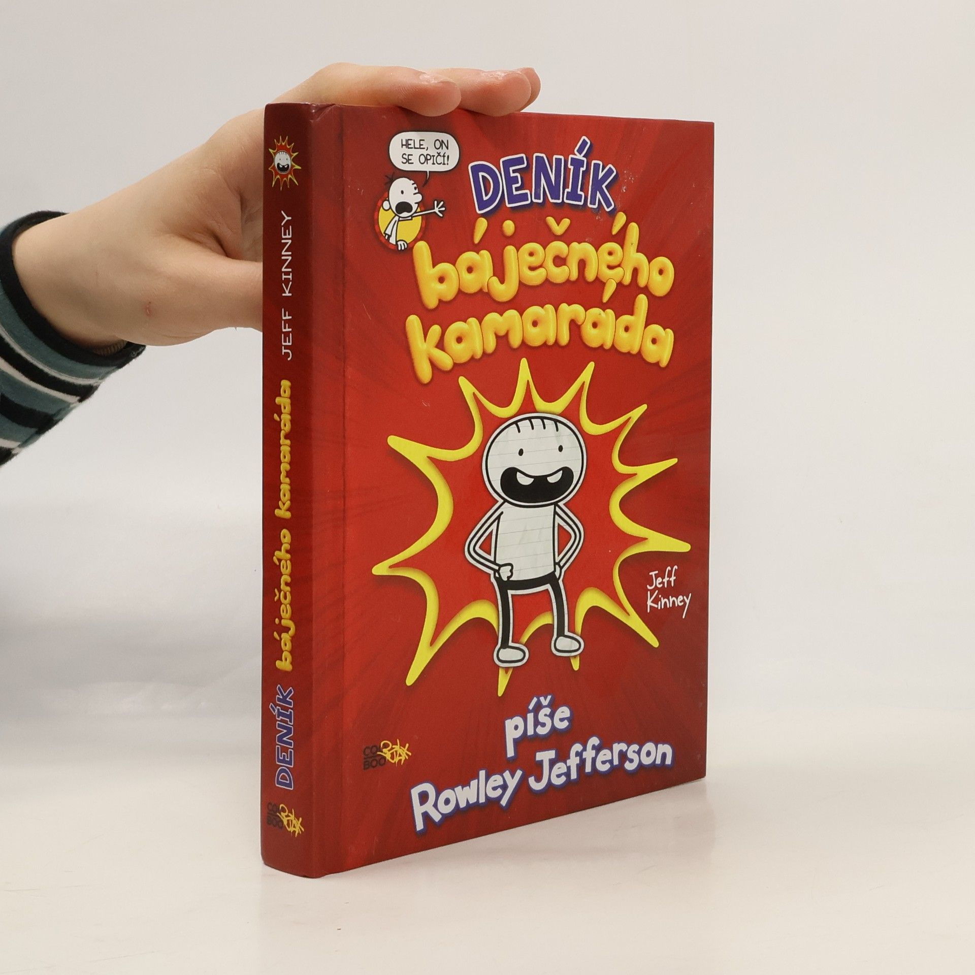 Jeff Kinney Deník báječného kamaráda. Píše Rowley Jefferson