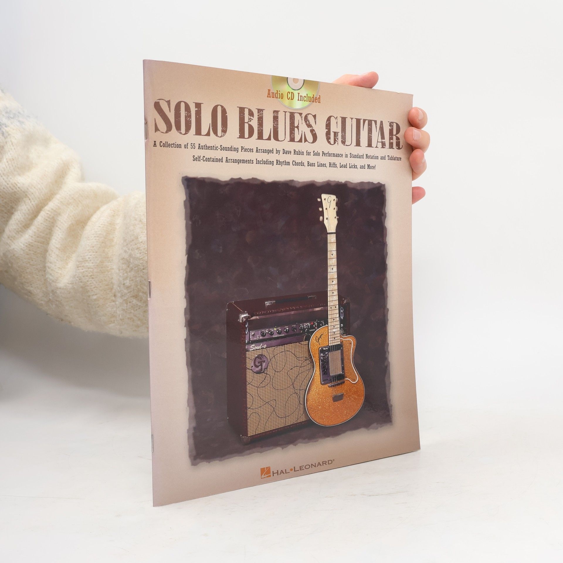 Dave Rubin Solo Blues Guitar (Book/Online Audio)