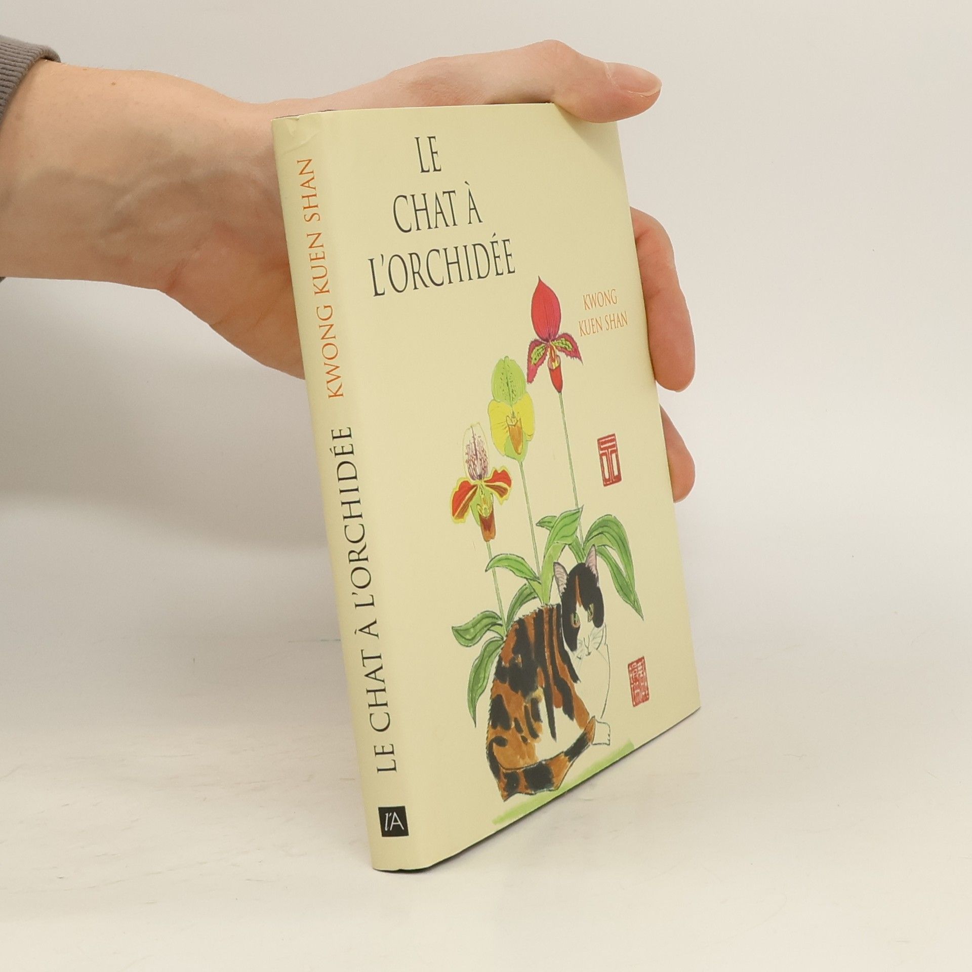 Le Chat à l'orchidée