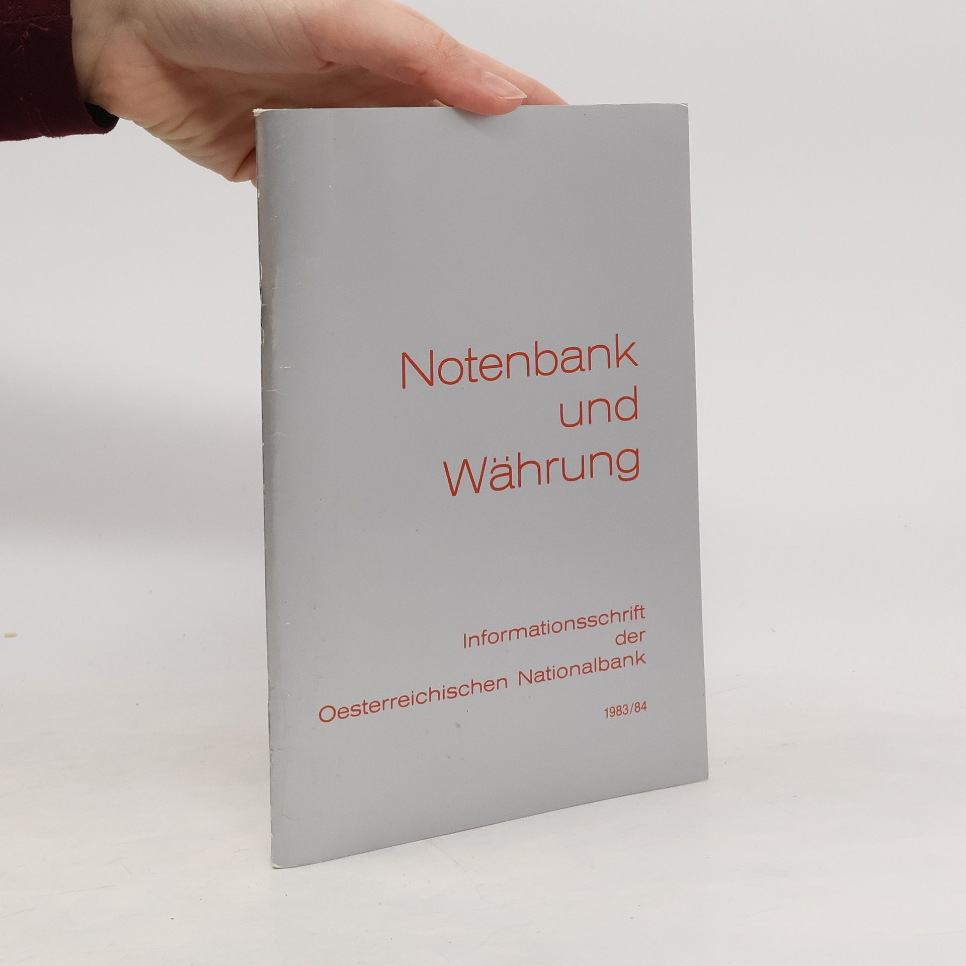 Collectif d'auteurs Notenbank und Währung