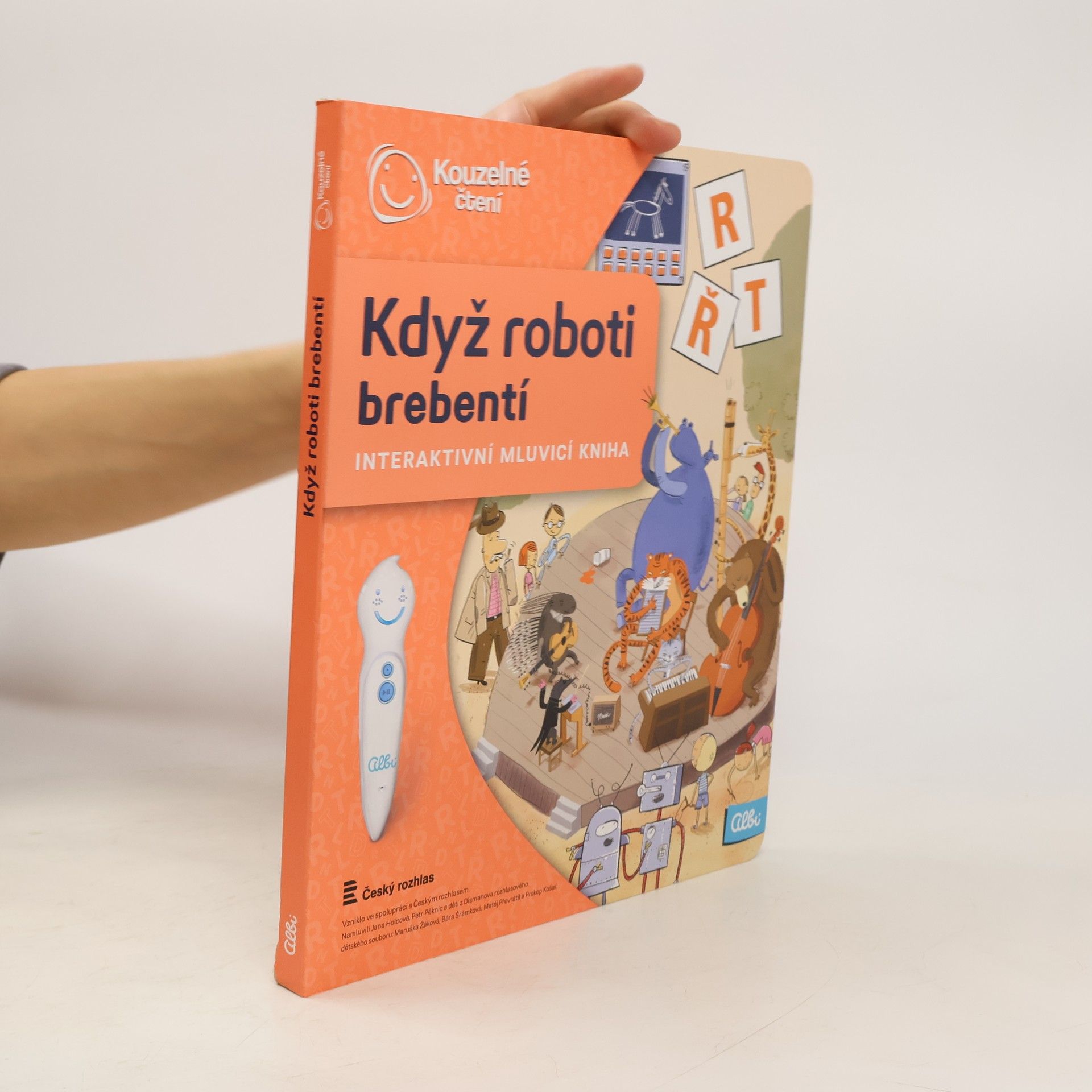 Ester Stará Když roboti brebentí. Interaktivní mluvicí kniha