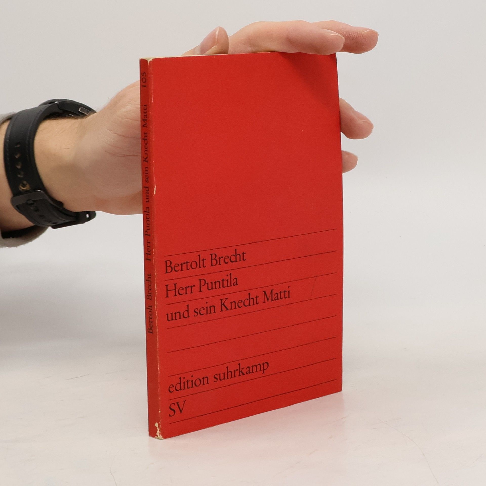 Bertolt Brecht Herr Puntila und sein Knecht Matti