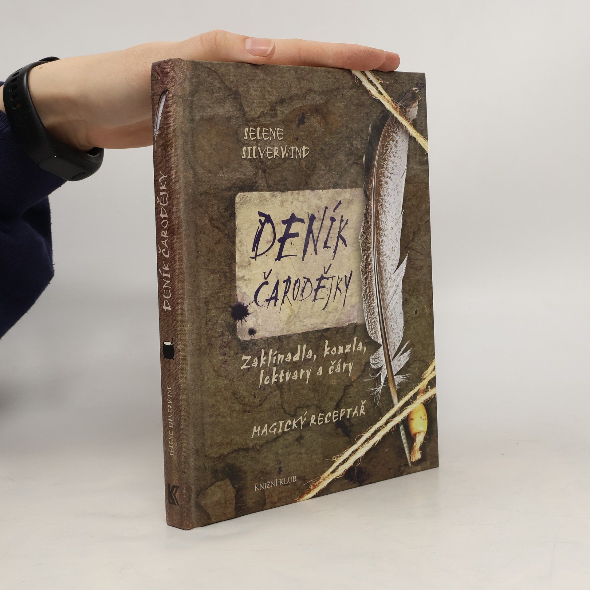 Selene Silverwind Deník čarodějky : zaklínadla, kouzla, lektvary a čáry