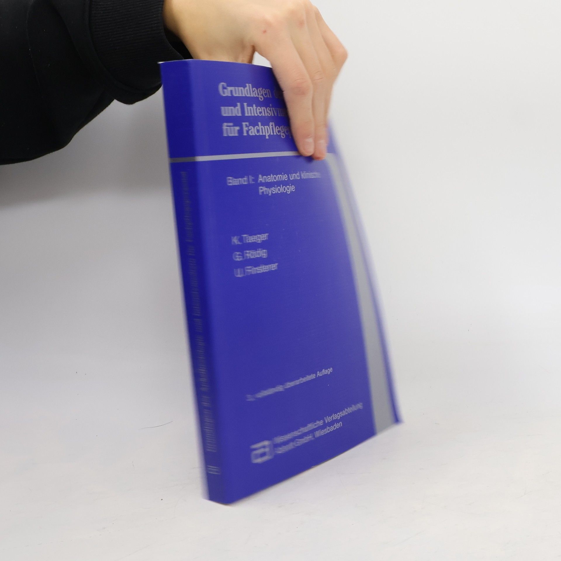 Auteurscollectief Grundlagen der Anästhesiologie und Intensivmedizin für Fachpflegepersonal