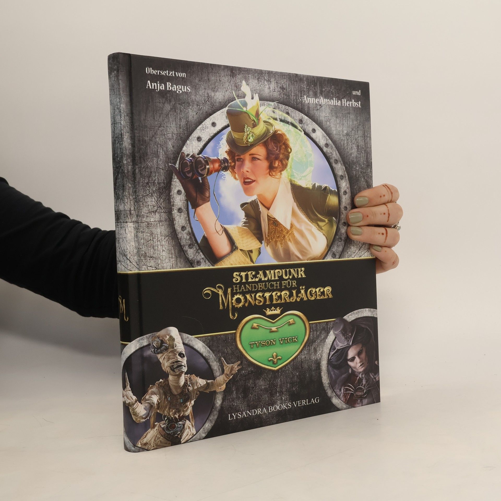 Tyson Vick Steampunk-Handbuch für Monsterjäger