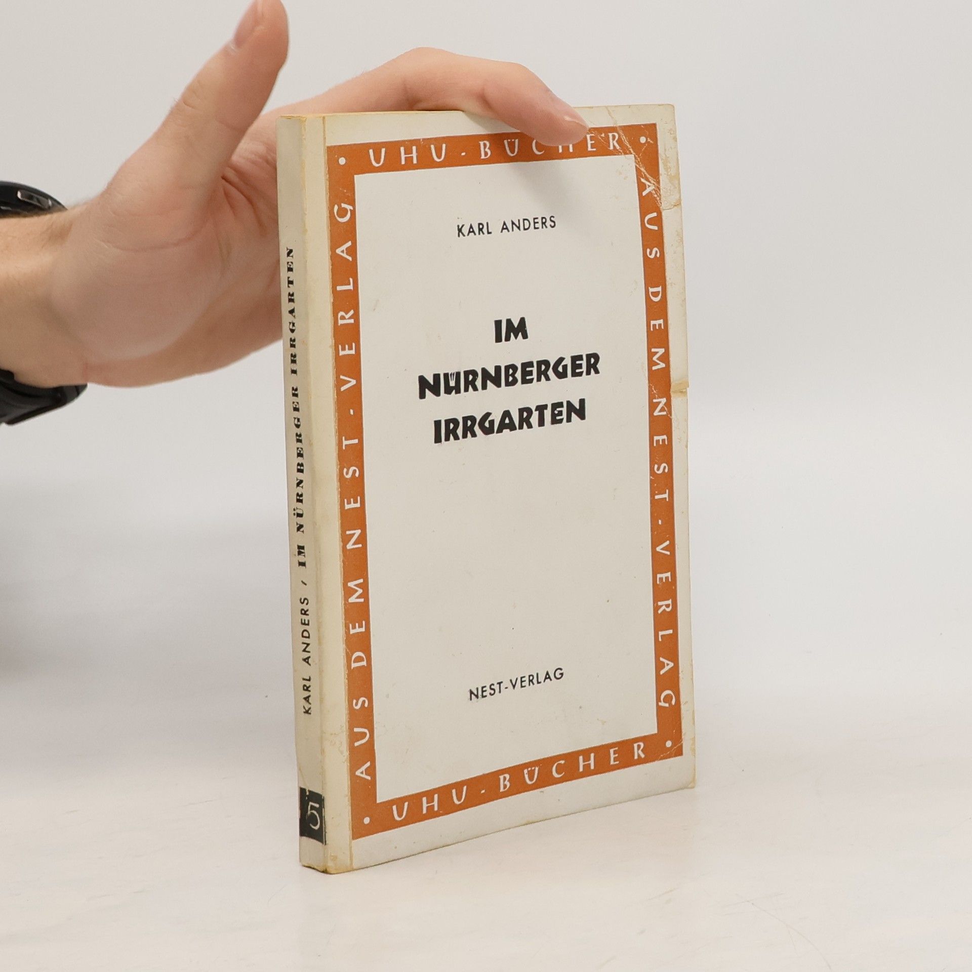 Karl Anders Im Nürnberger Irrgarten