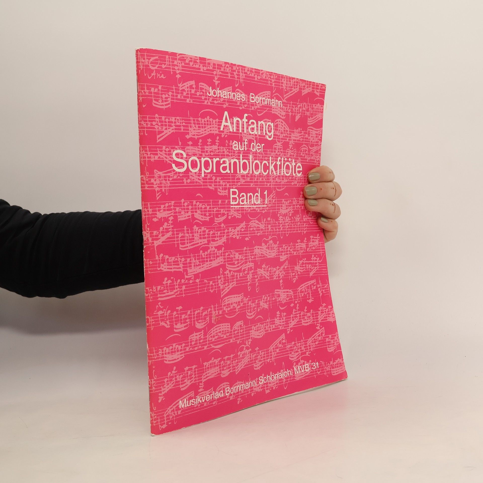 Anfang auf der Sopranblockflöte. Band 1