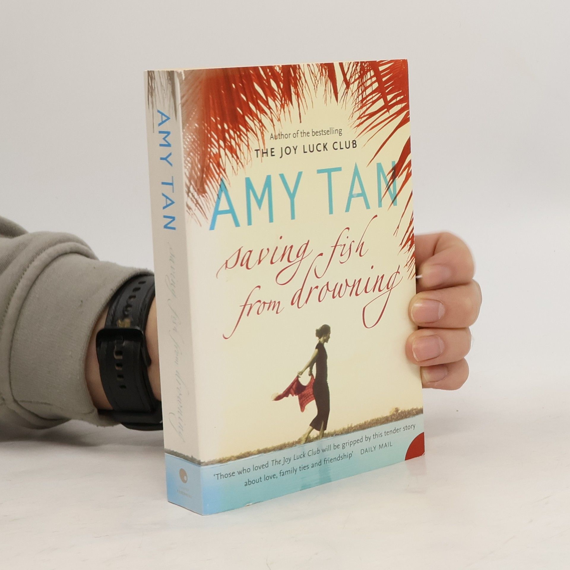 Amy Tan Saving Fish From Drowning