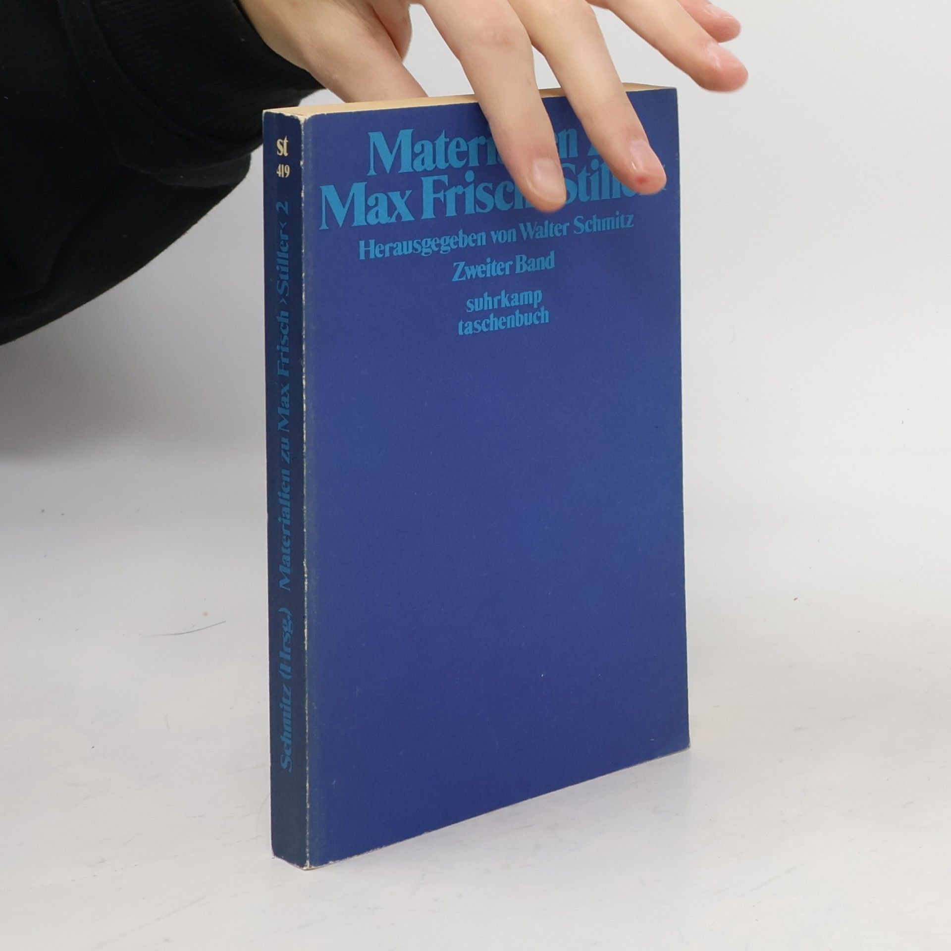 Max Frisch Stiller Materialien zu Max Frisch "Stiller". Band I