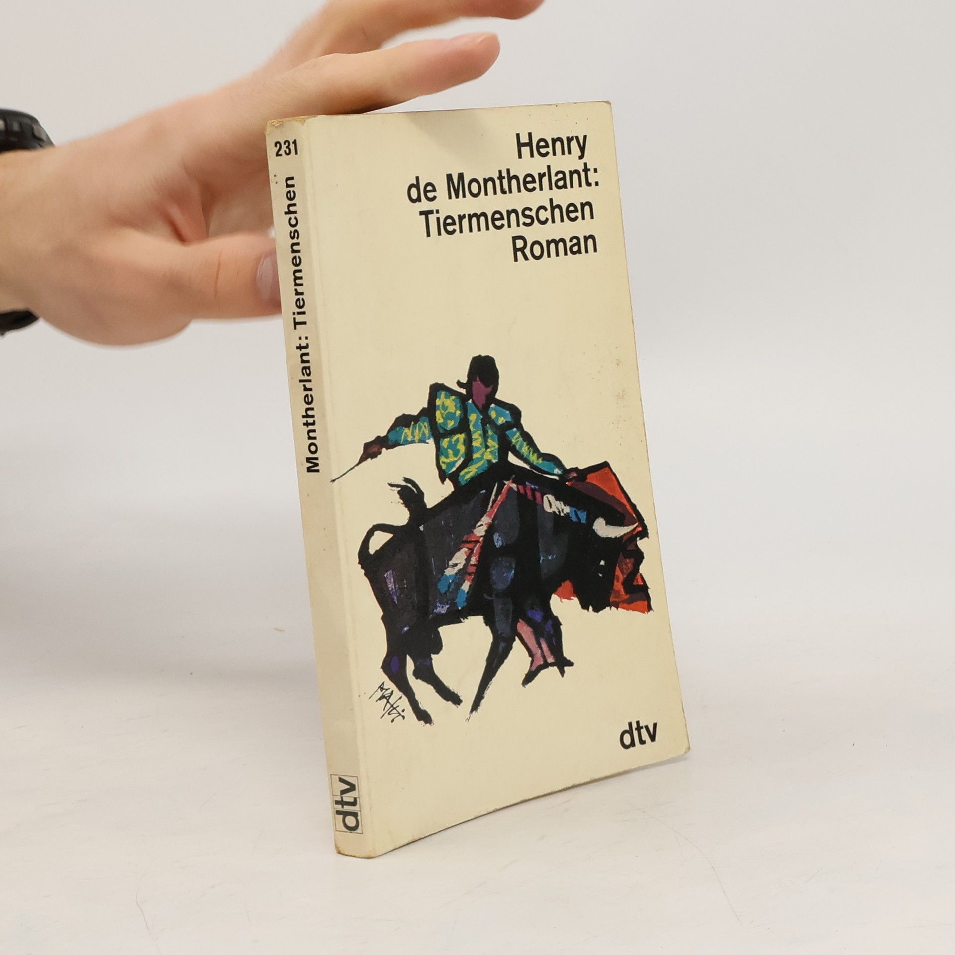 Henry de Montherlant Tiermenschen