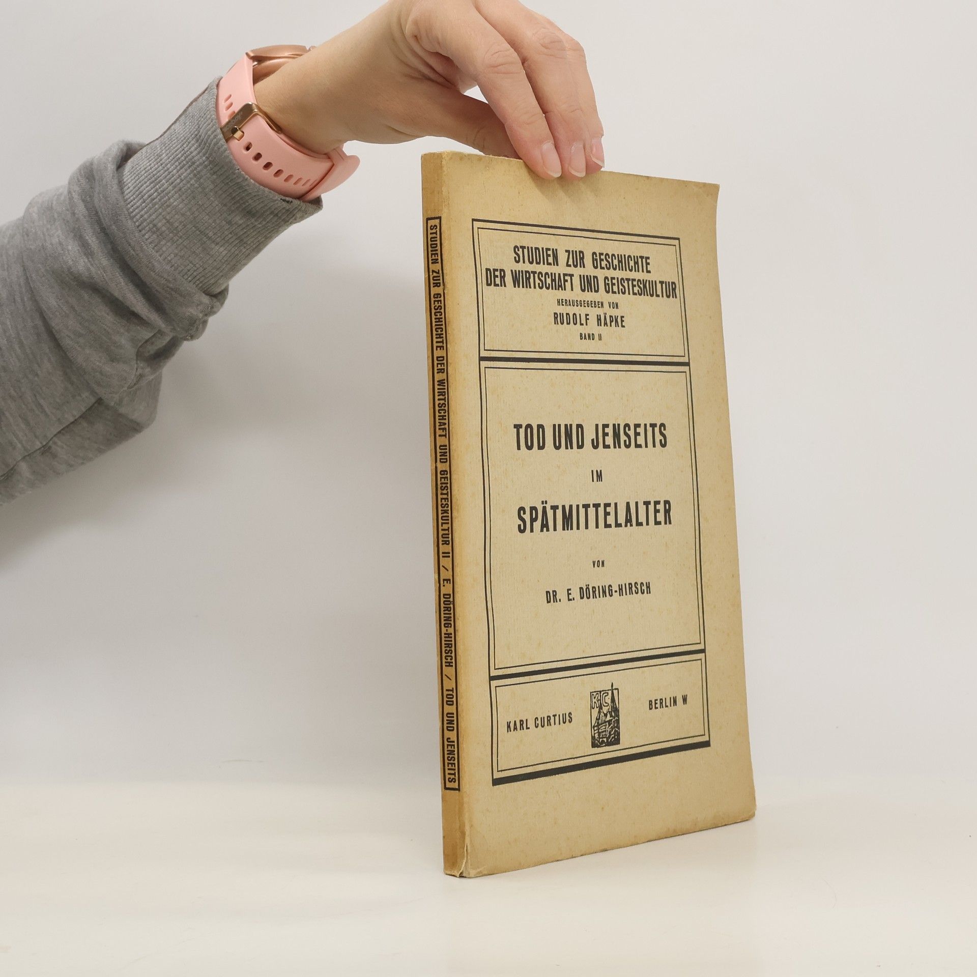 E. Döring Hirsch Tod und Jenseits im Spätmittelalter