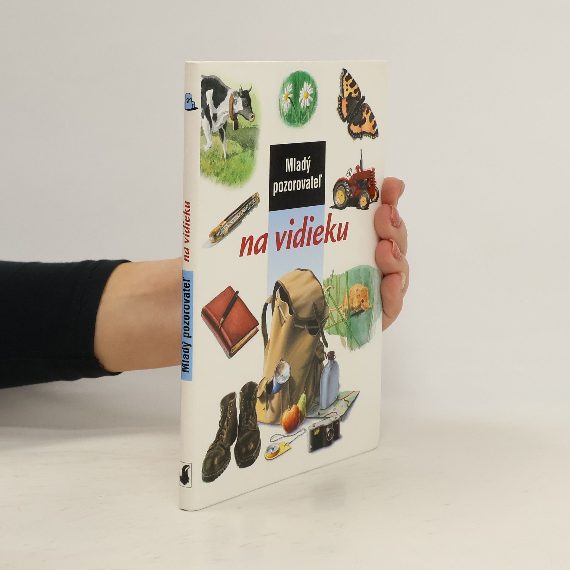 Mladý pozorovateľ na vidieku