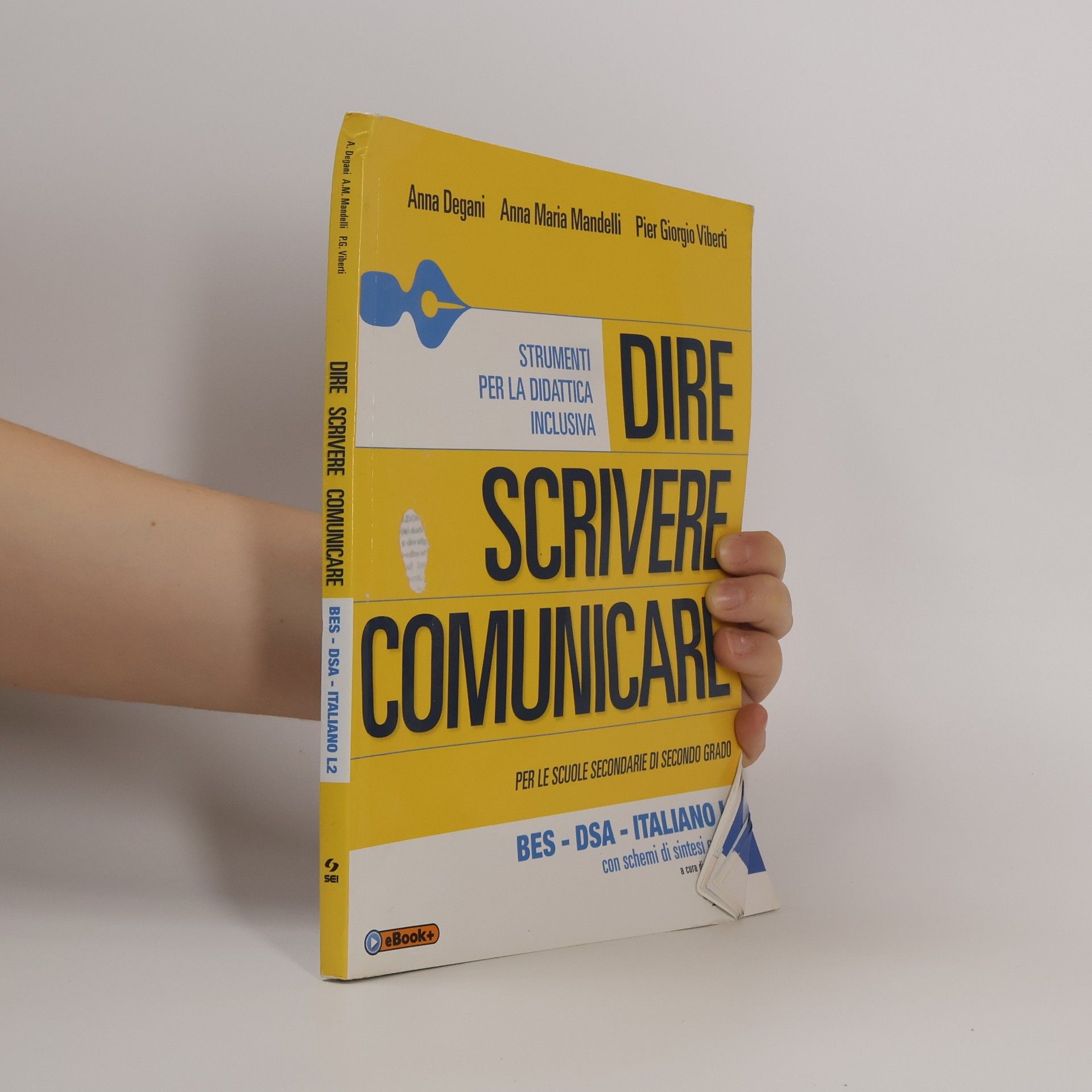 Anna Degani Dire scrivere comunicare. BES. DSA. Italiano L2. Con schemi di sintesi e ripasso. Per le Scuole superiori